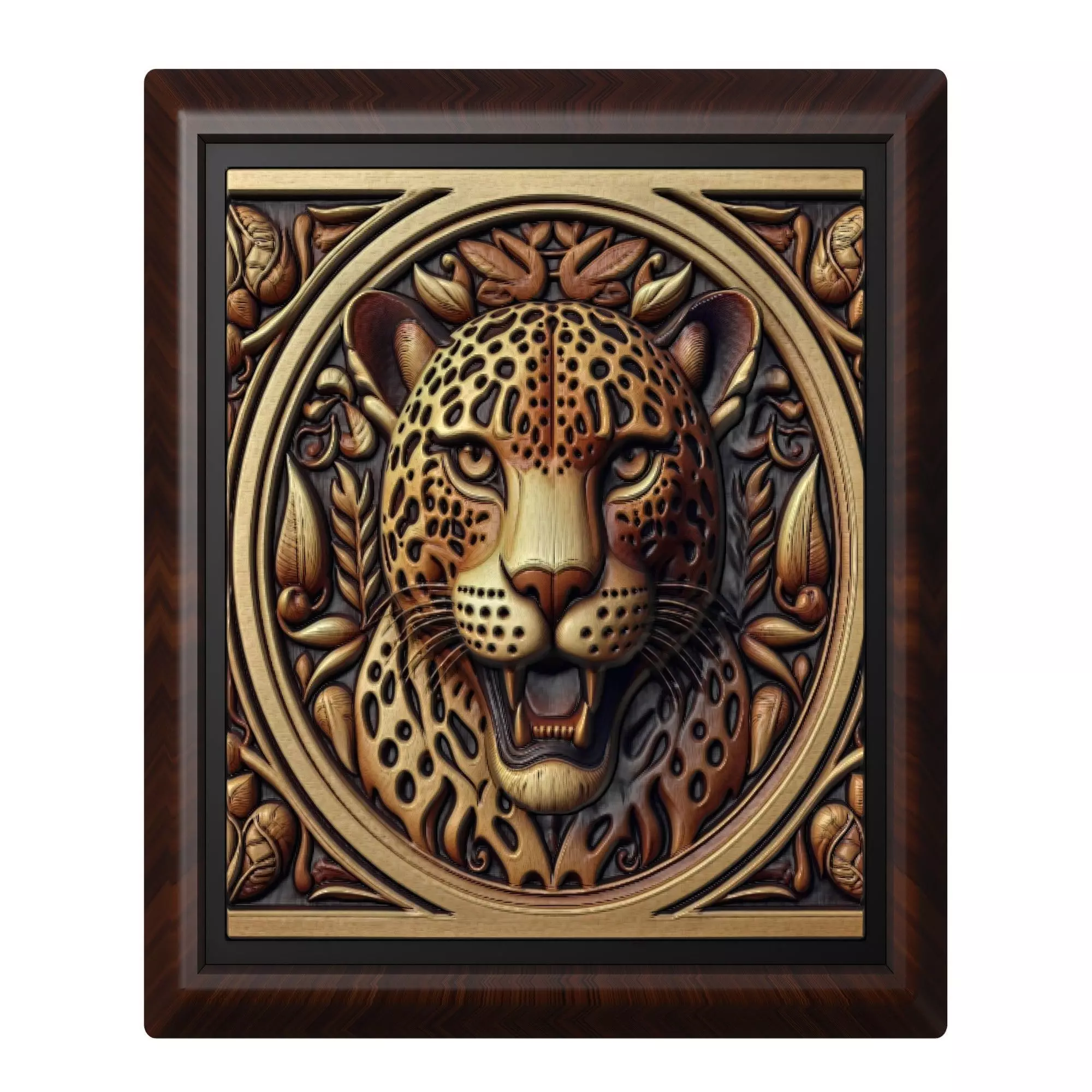 Jaguar Animal 3D print model_0