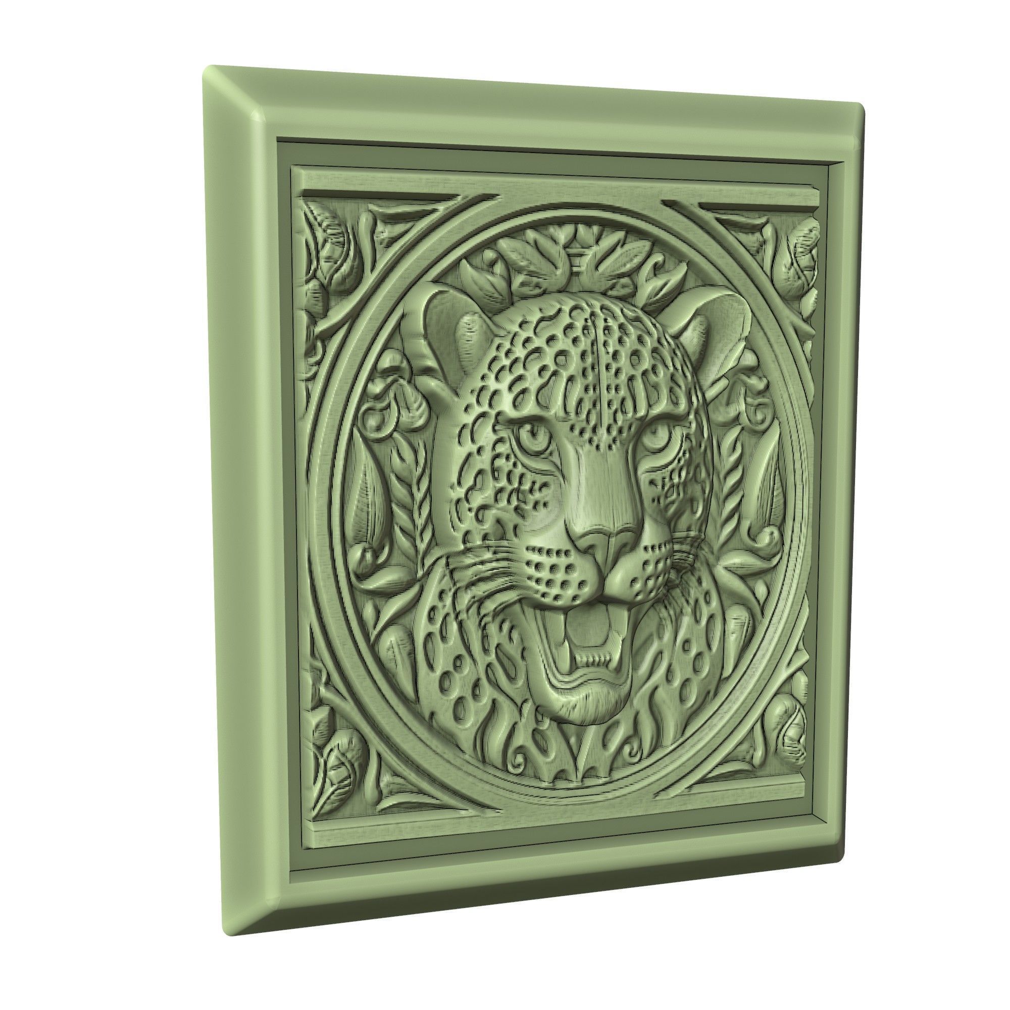 Jaguar Animal 3D print model_3