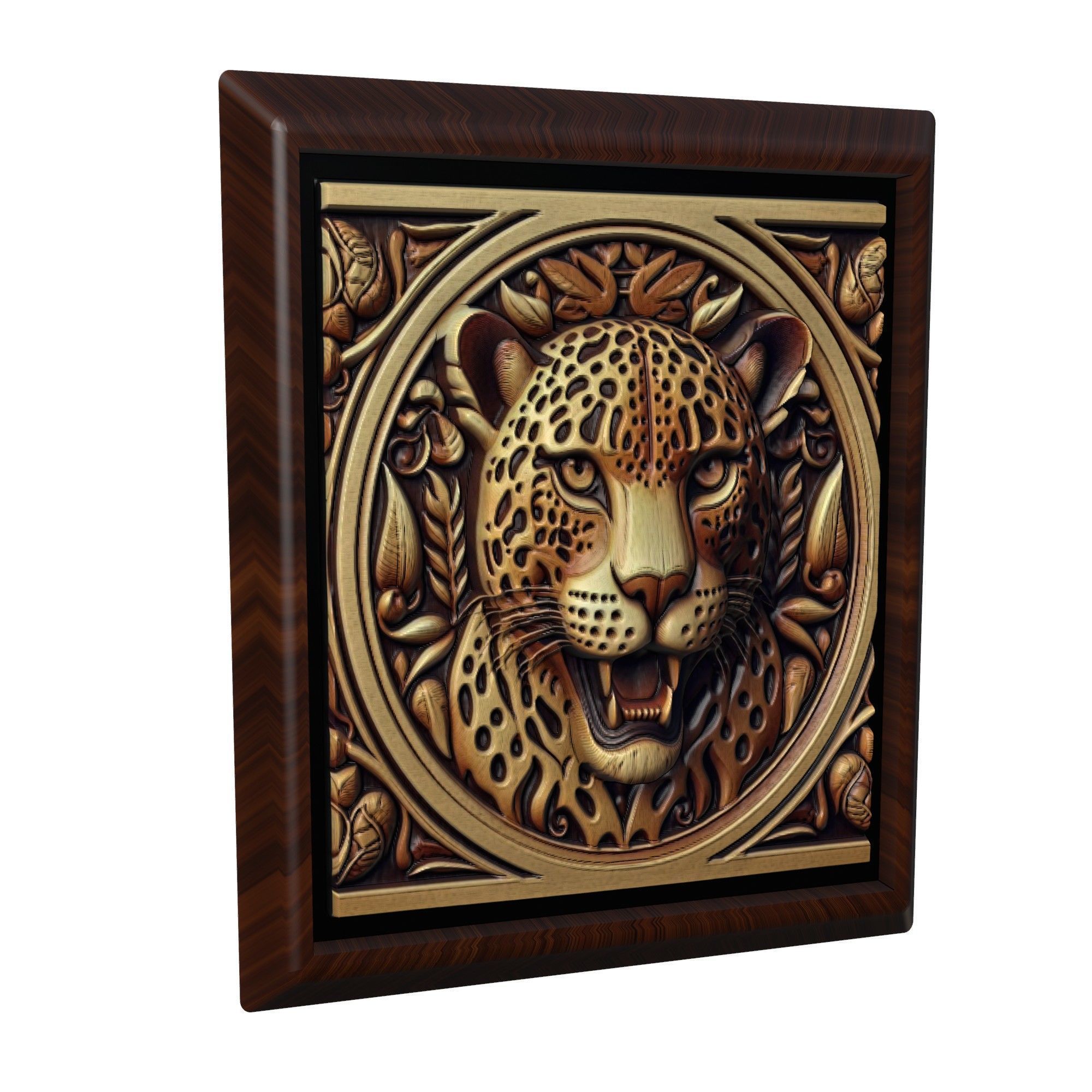 Jaguar Animal 3D print model_1