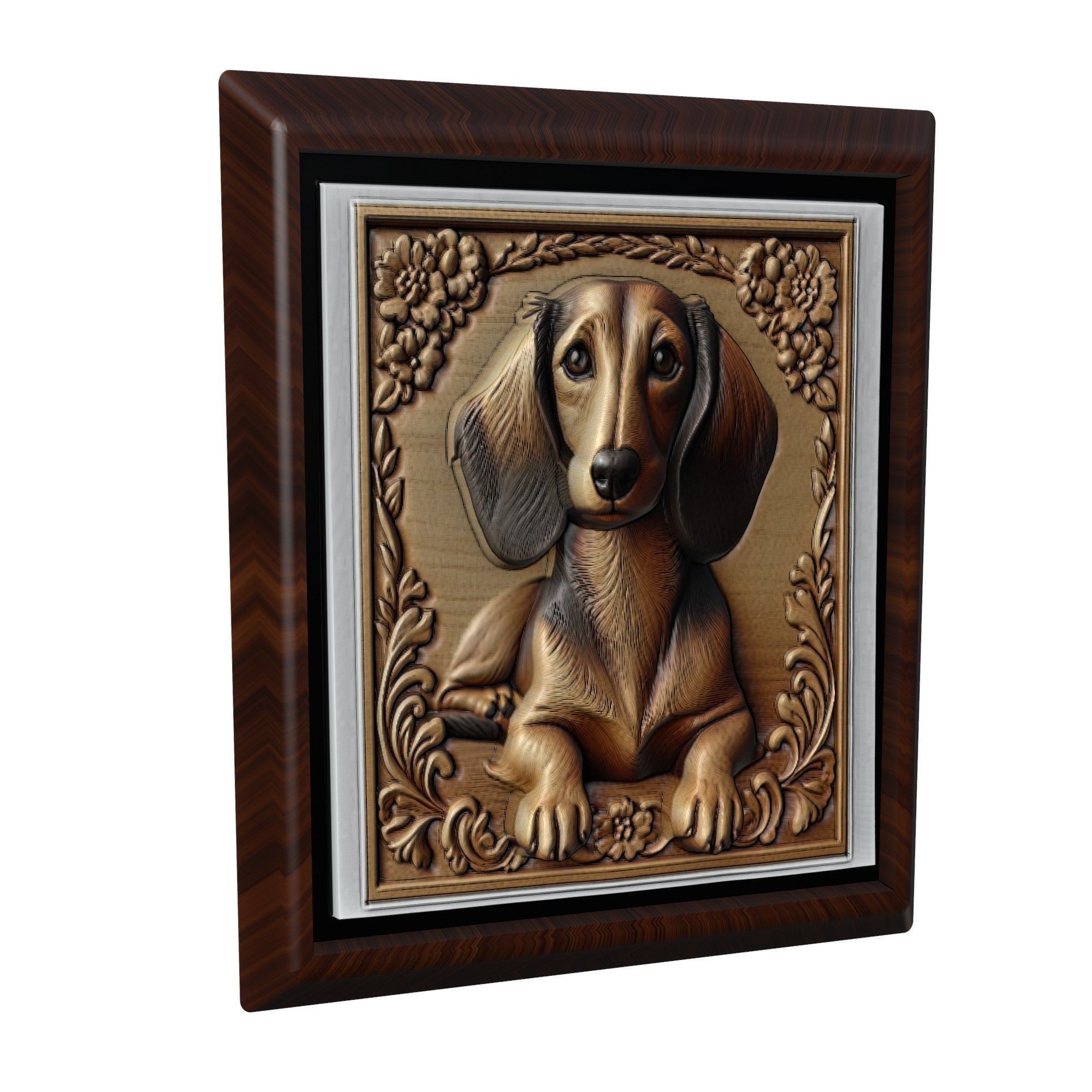 Dog Dachshund Animal 3D print model_1