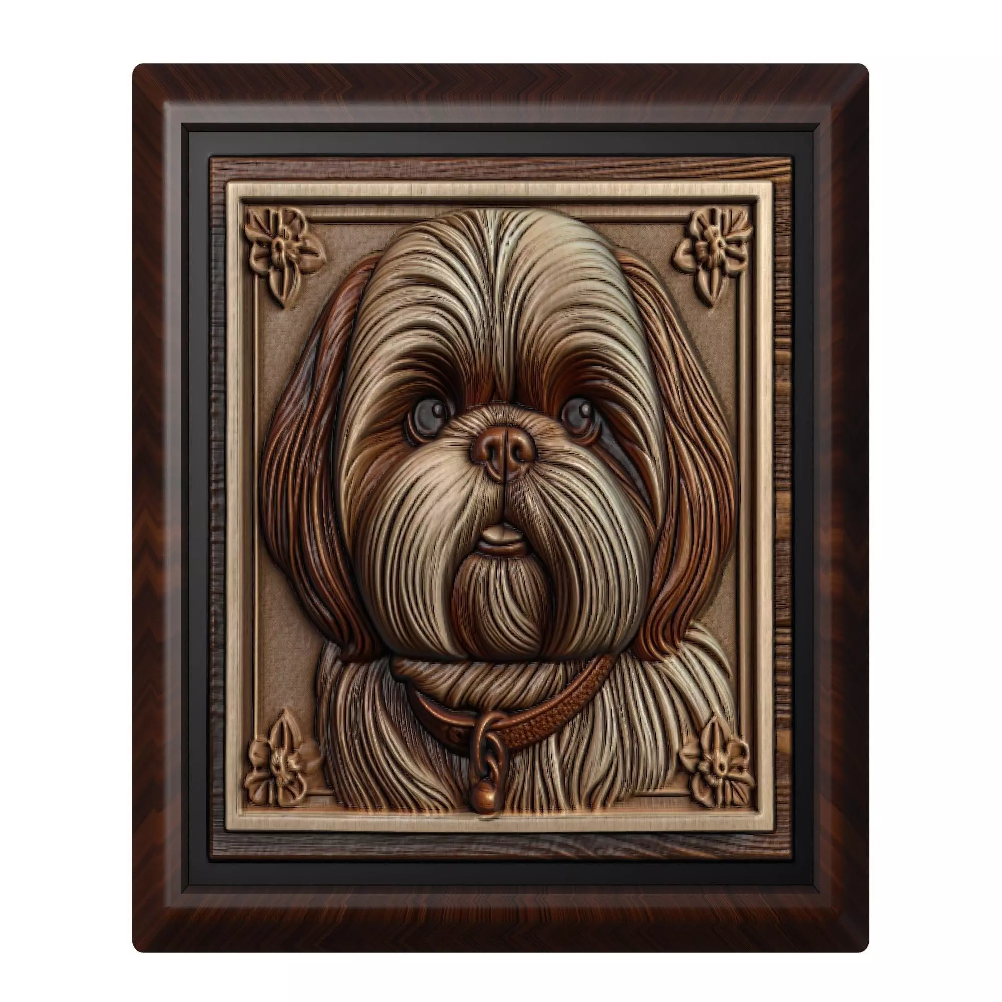 Dog Shih Tzu Animal 3D print model_0
