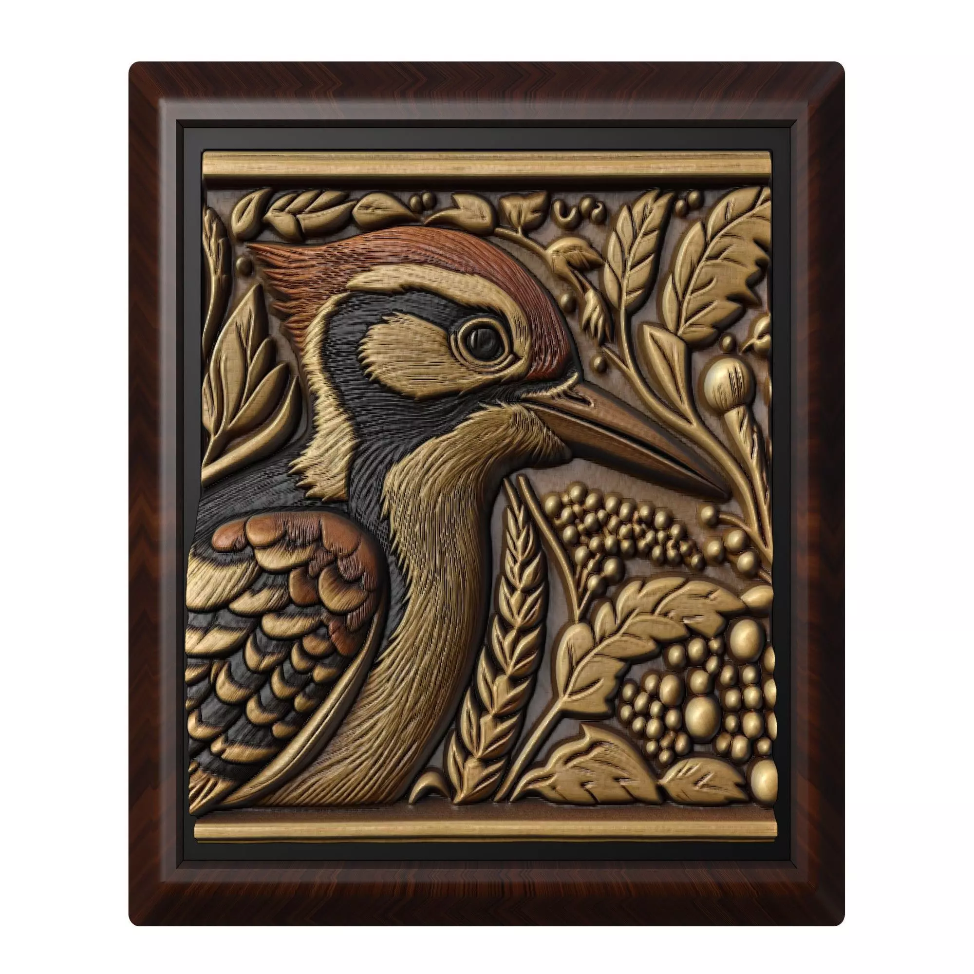 Woodpecker Animal 3D print model