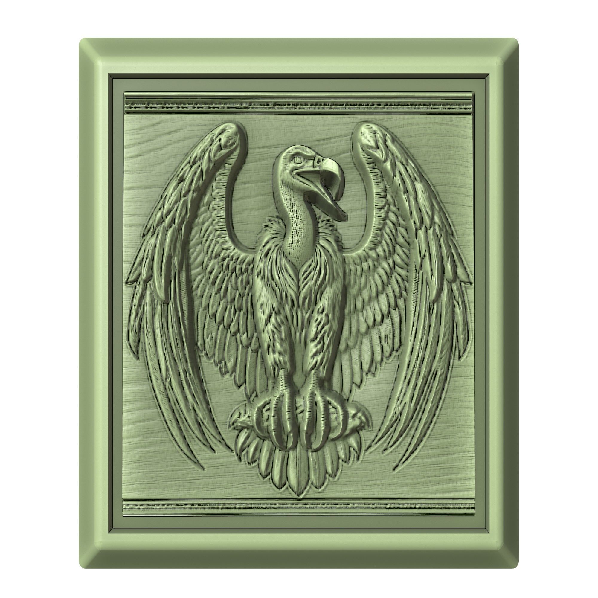 Vulture Animal 3D print model_2