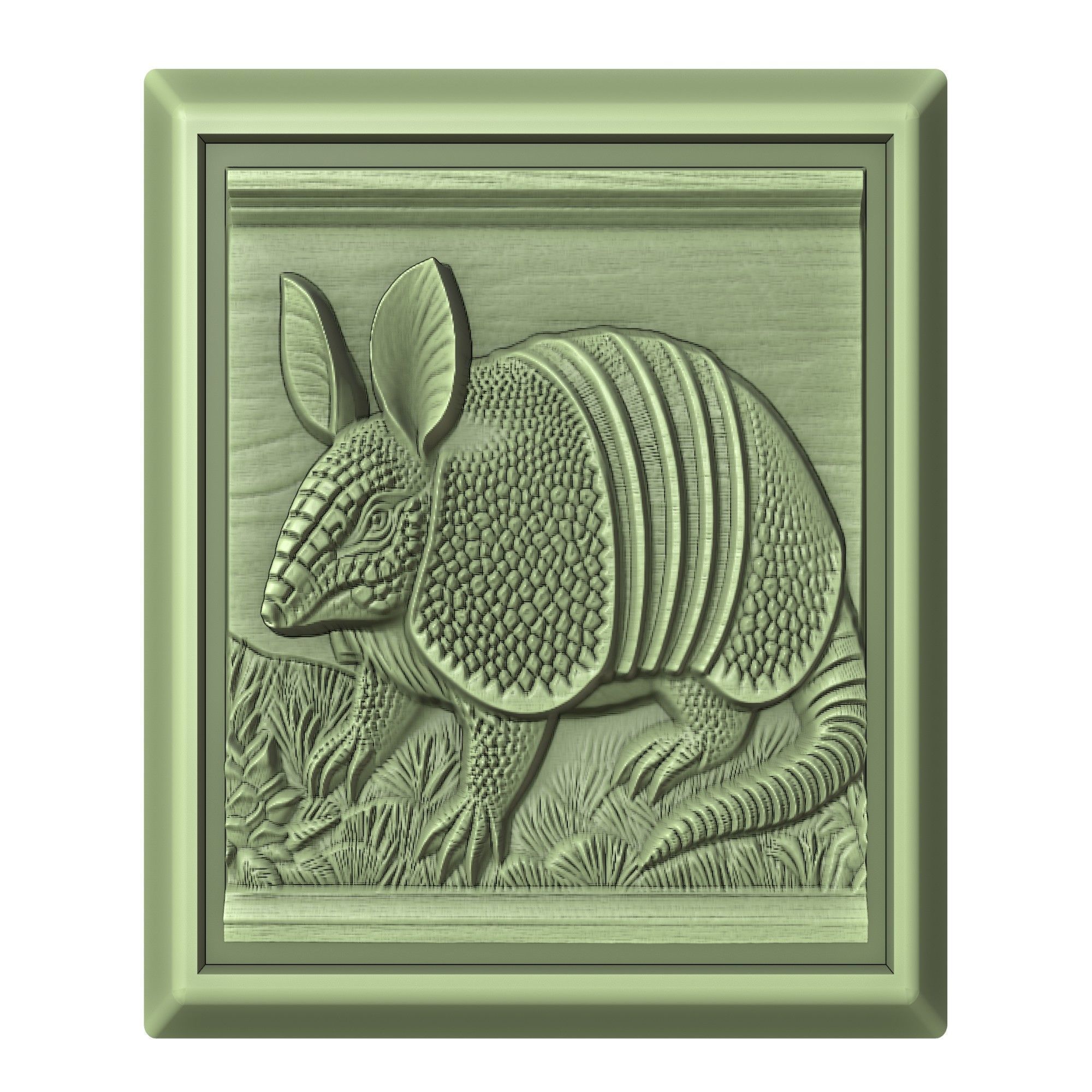 Armadillo Animal 3D print model_2