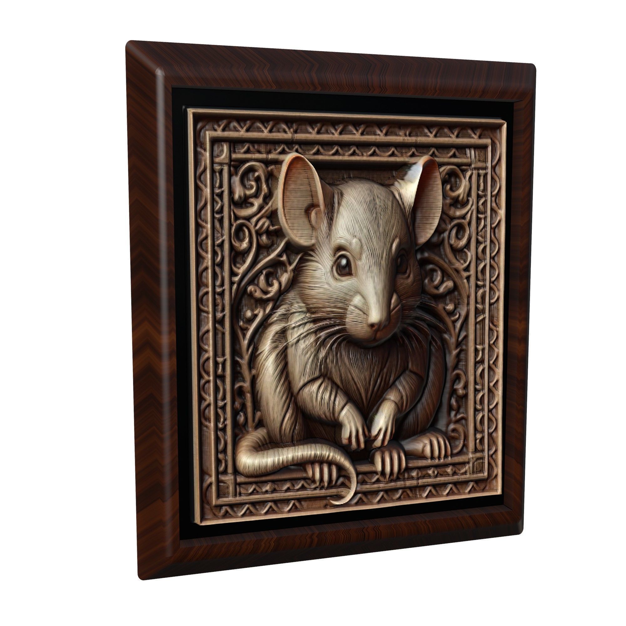 Rat Animal 3D print model_1