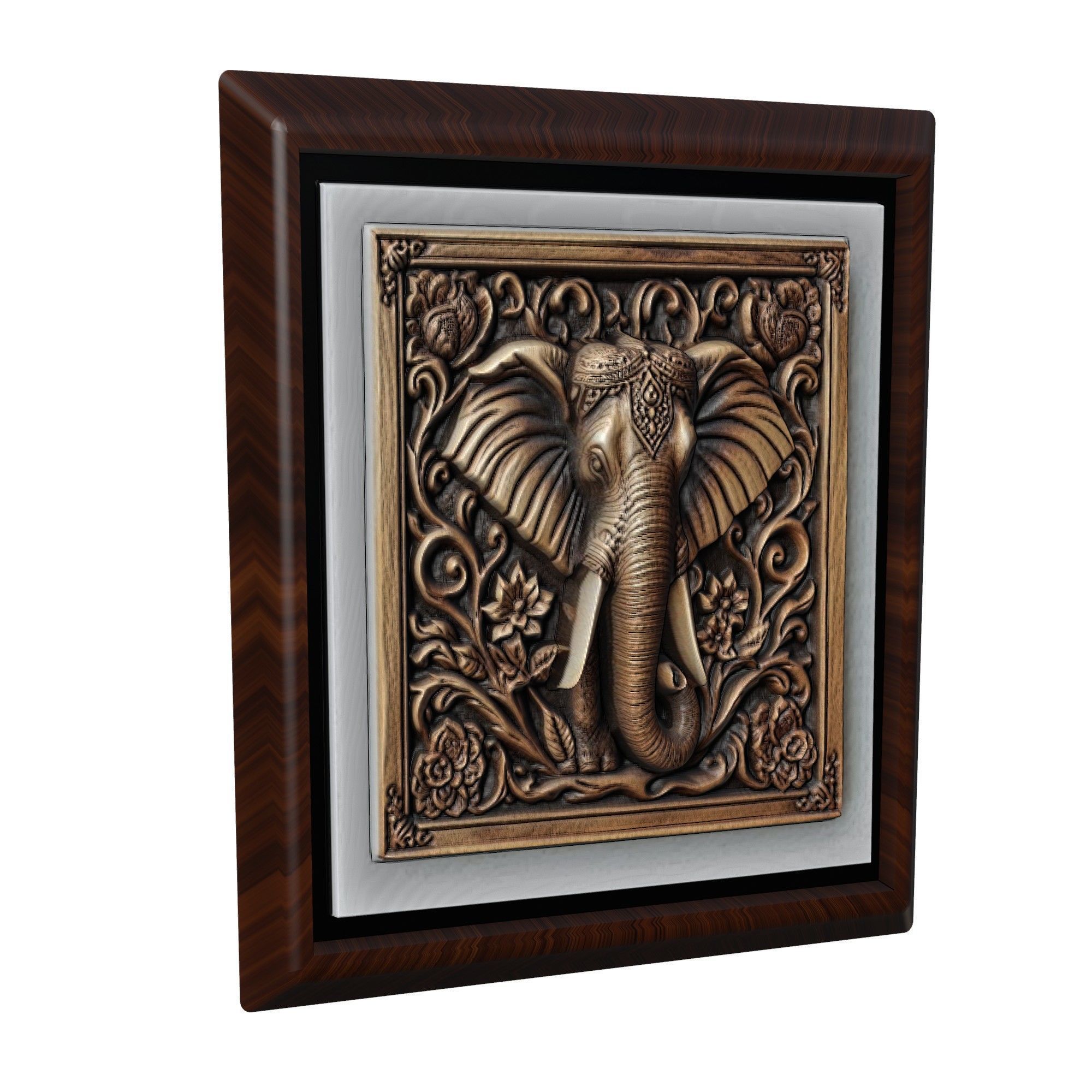 Elephant Animal 3D print model_1