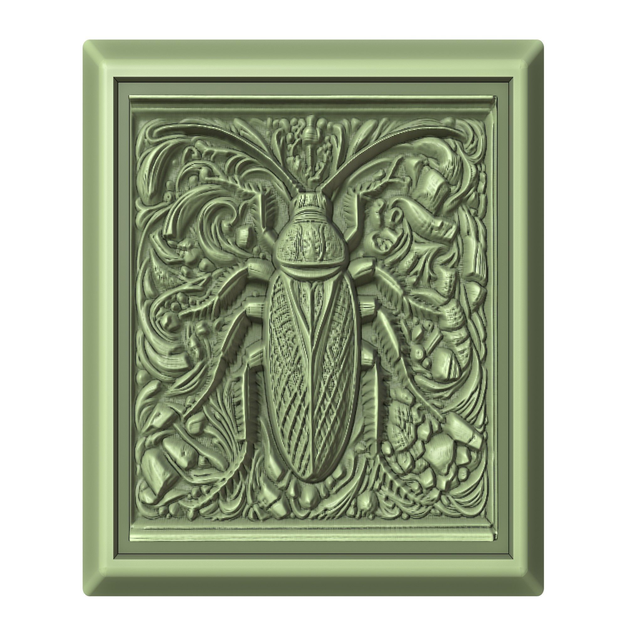 Cockroach Animal 3D print model_2