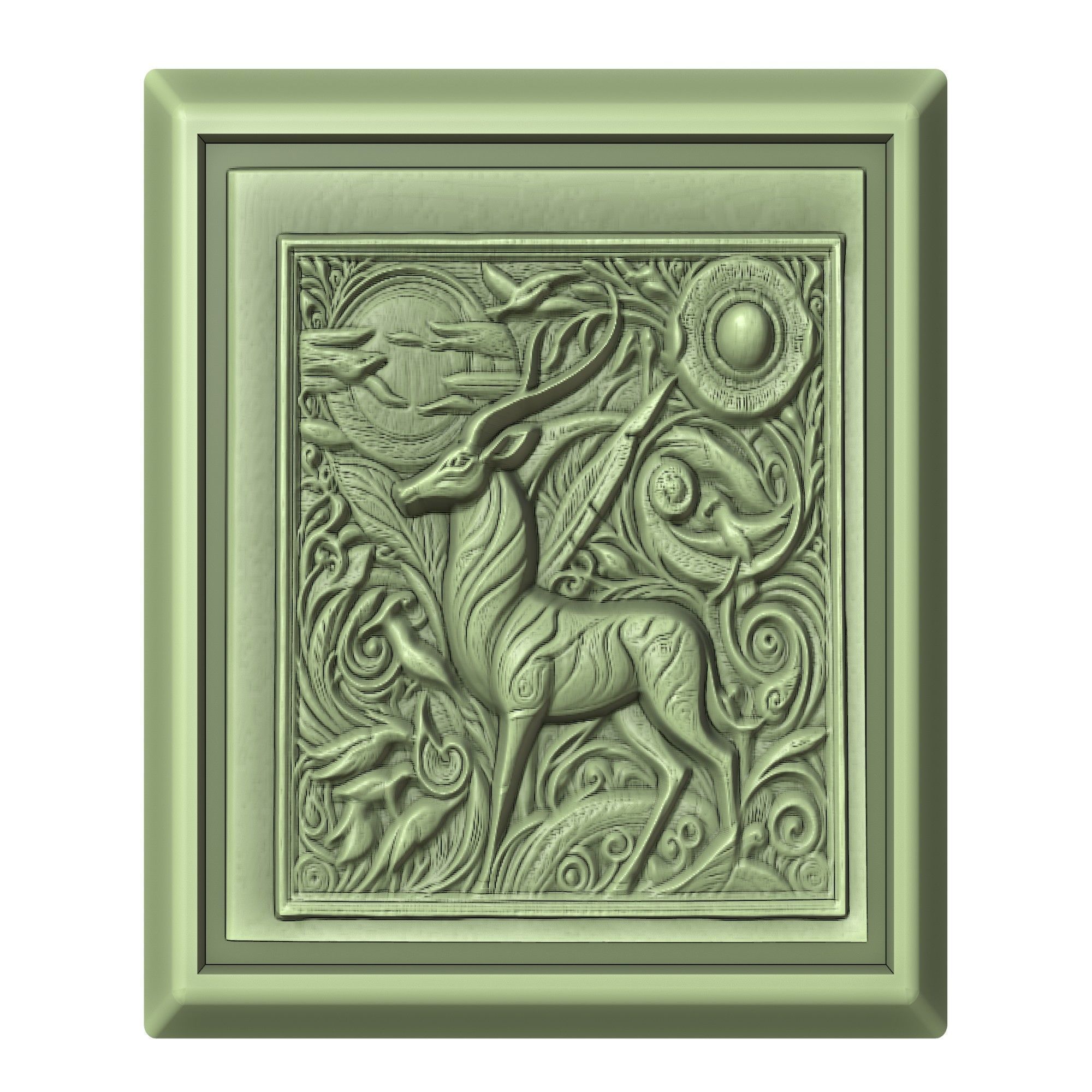 Impala Animal 3D print model_2