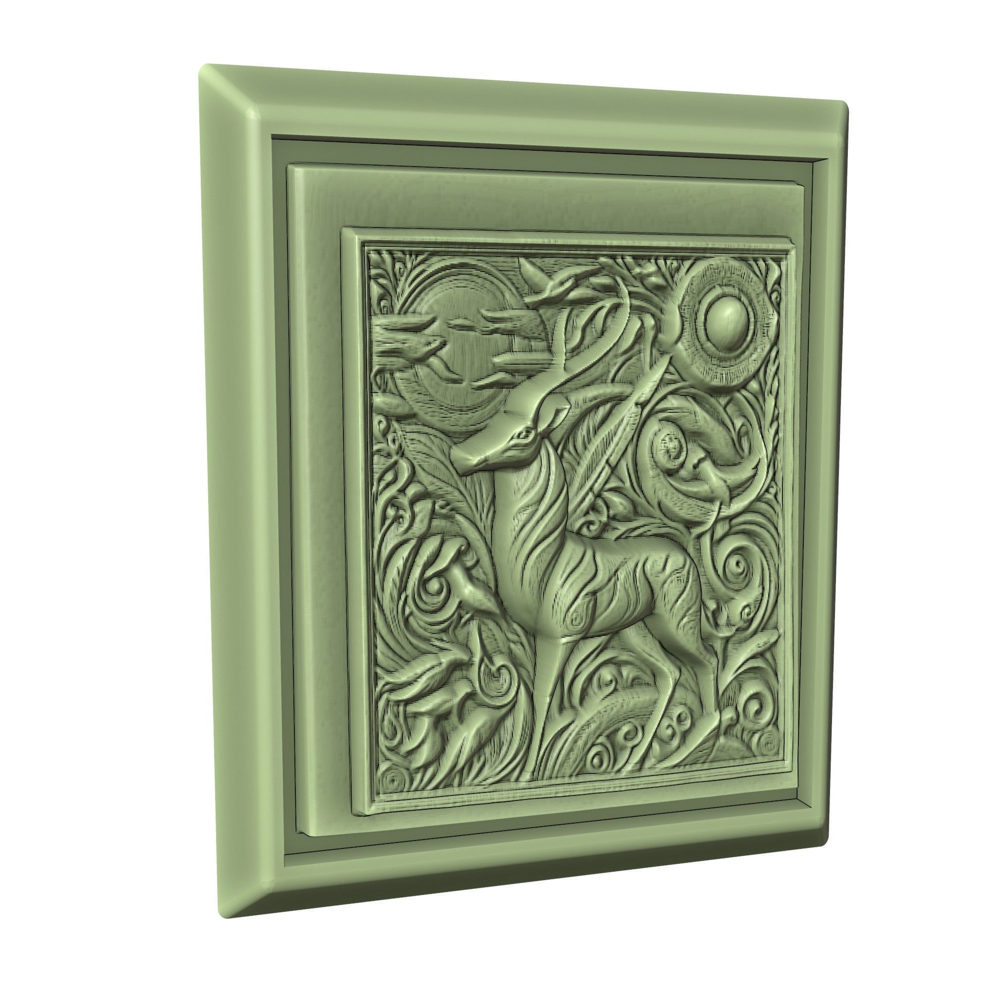 Impala Animal 3D print model_3