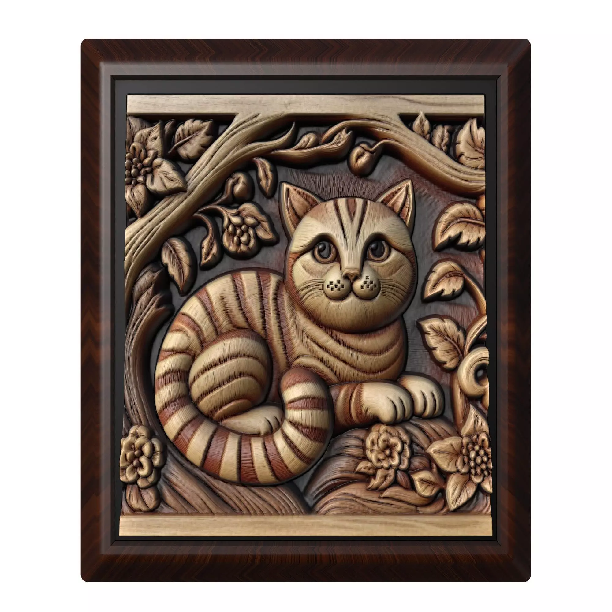 Cat Animal 3D print model_0