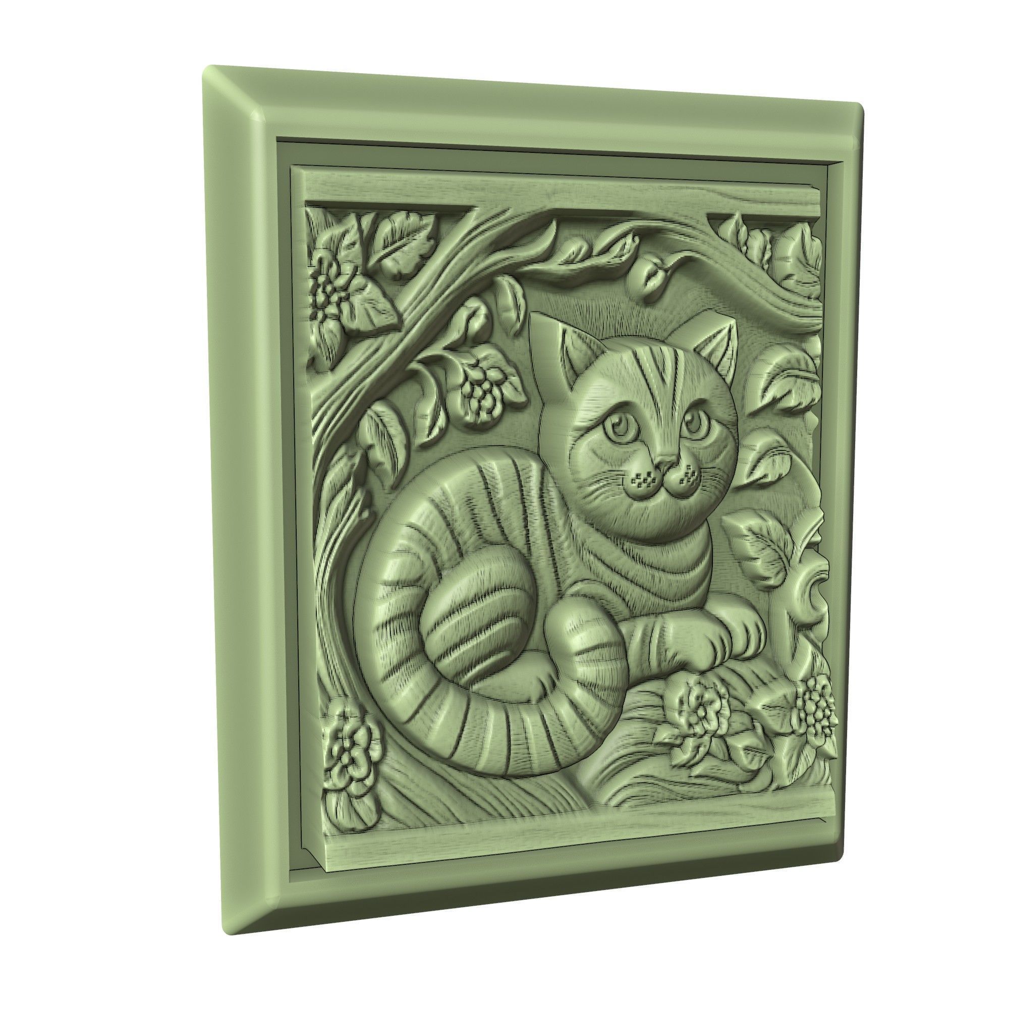 Cat Animal 3D print model_3