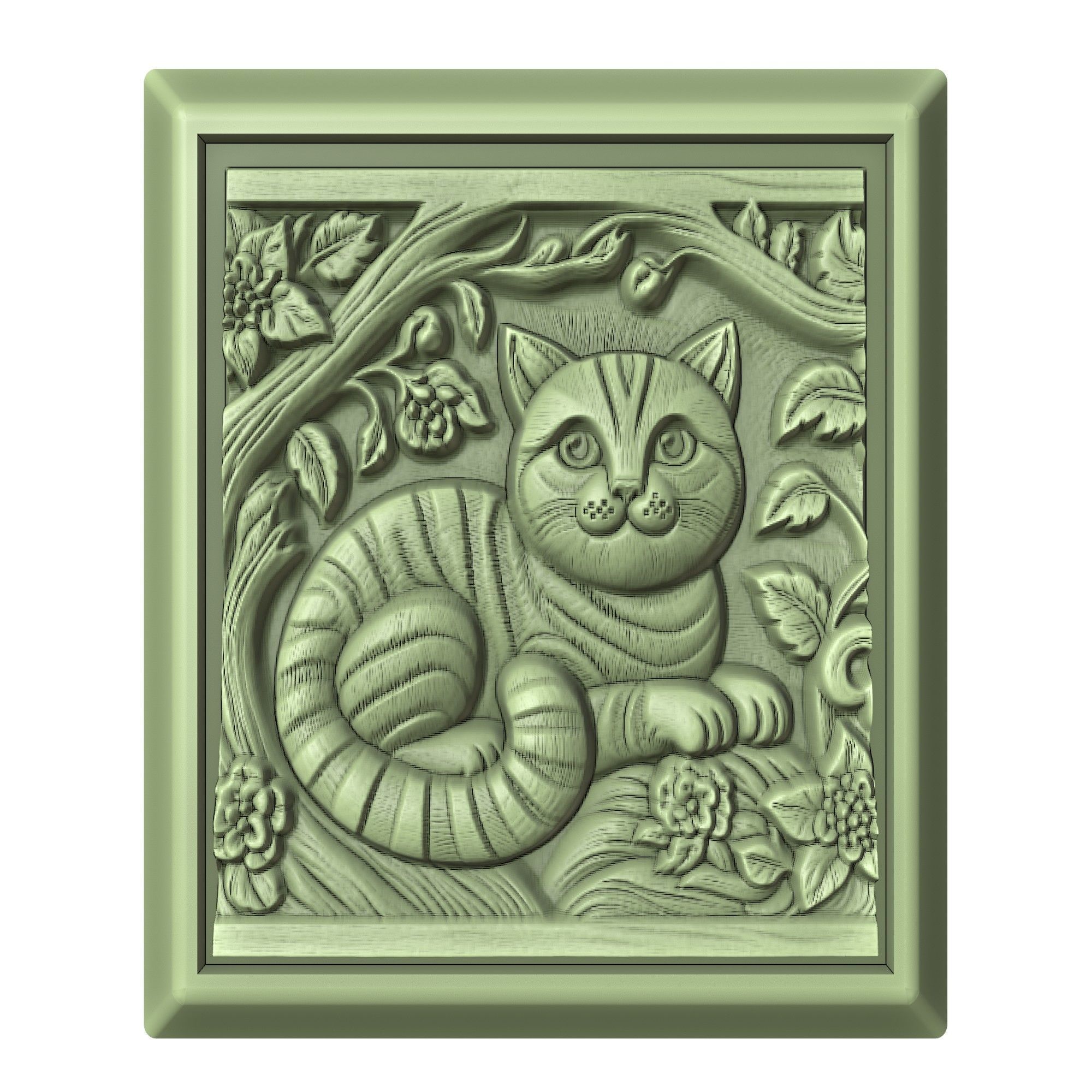 Cat Animal 3D print model_2