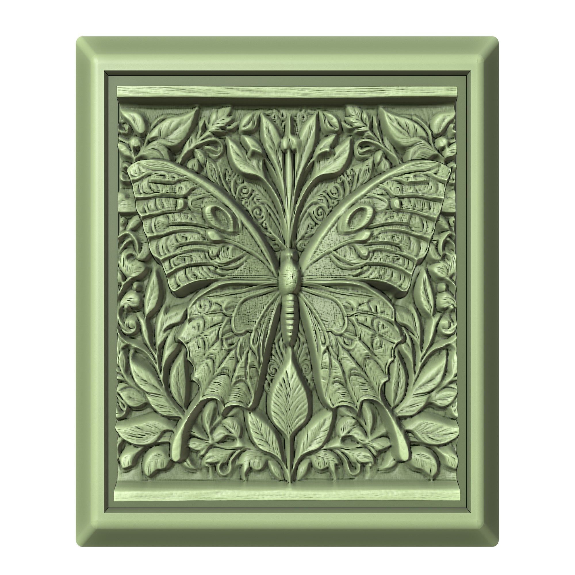 Butterfly Animal 3D print model_2