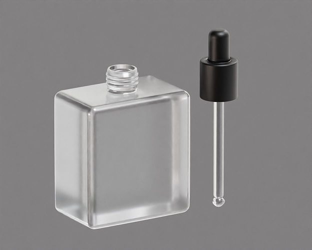 Dropper bottle 01 Low-poly 3D model