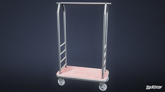 MOTEL - Trolley Motel 01 - LOW POLY AND NANITE Low-poly 3D model