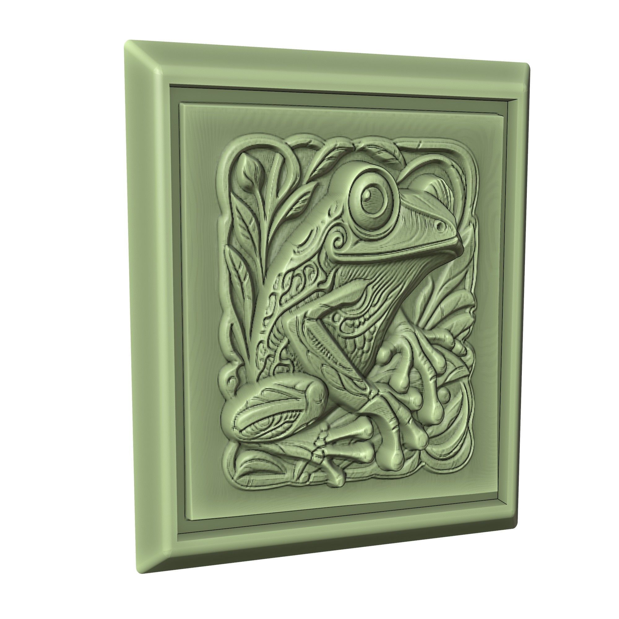 Frog Animal 3D print model_3