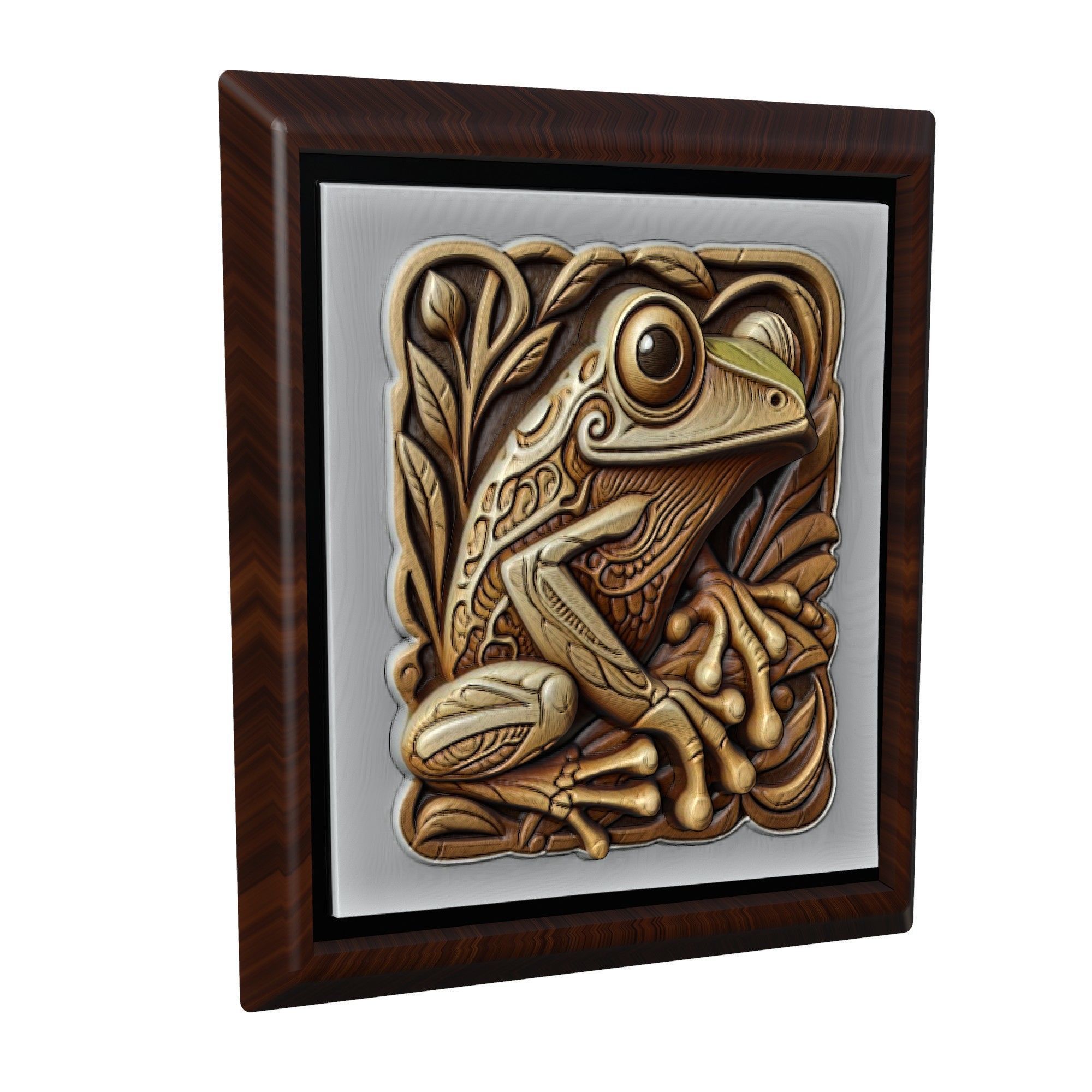 Frog Animal 3D print model_1