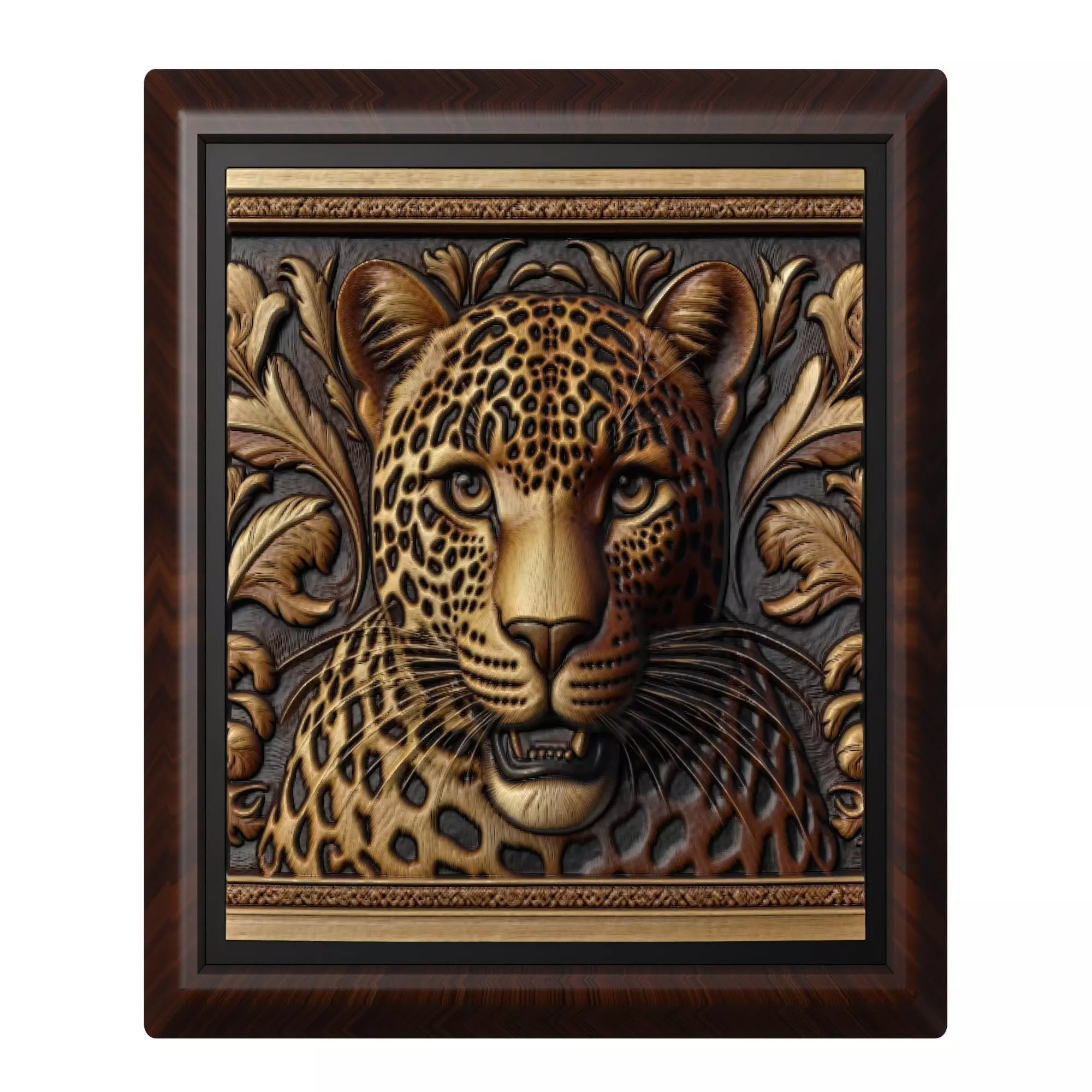Leopard Animal 3D print model_0