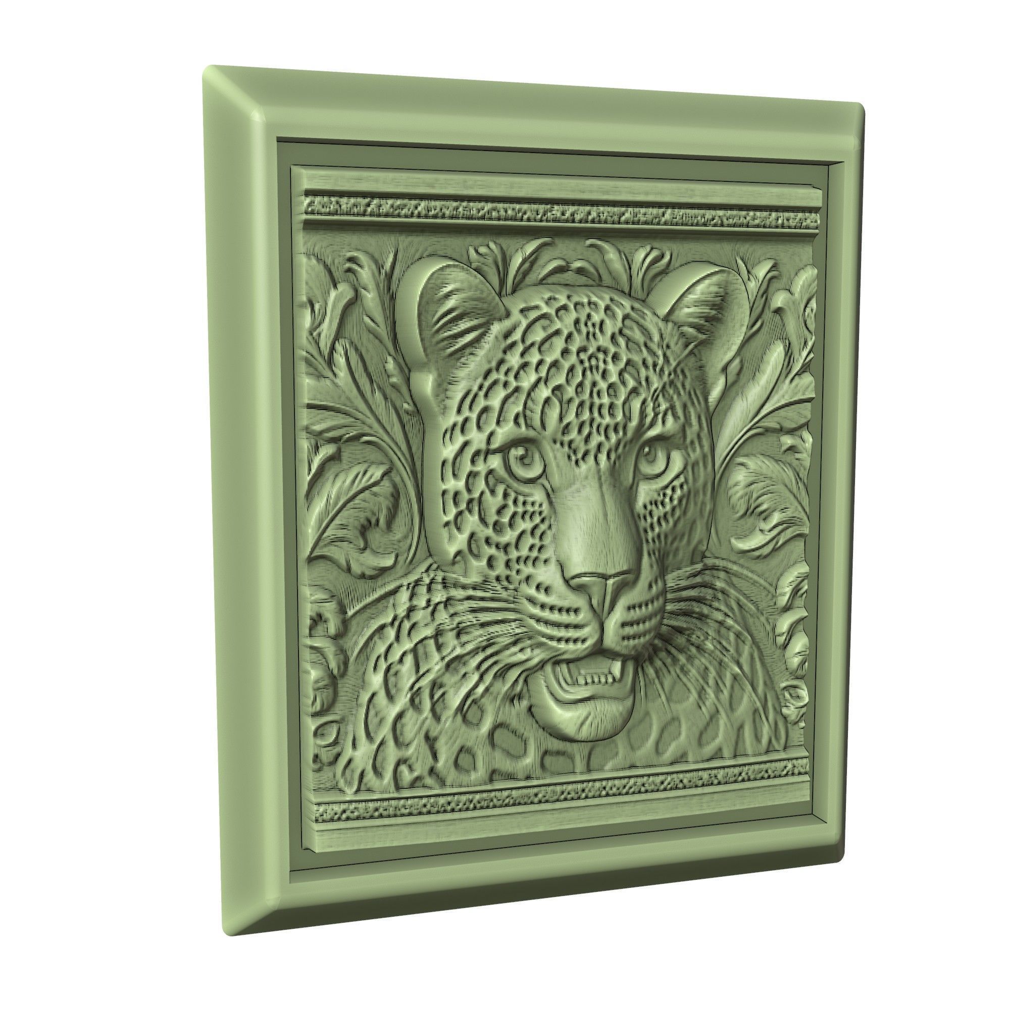 Leopard Animal 3D print model_3