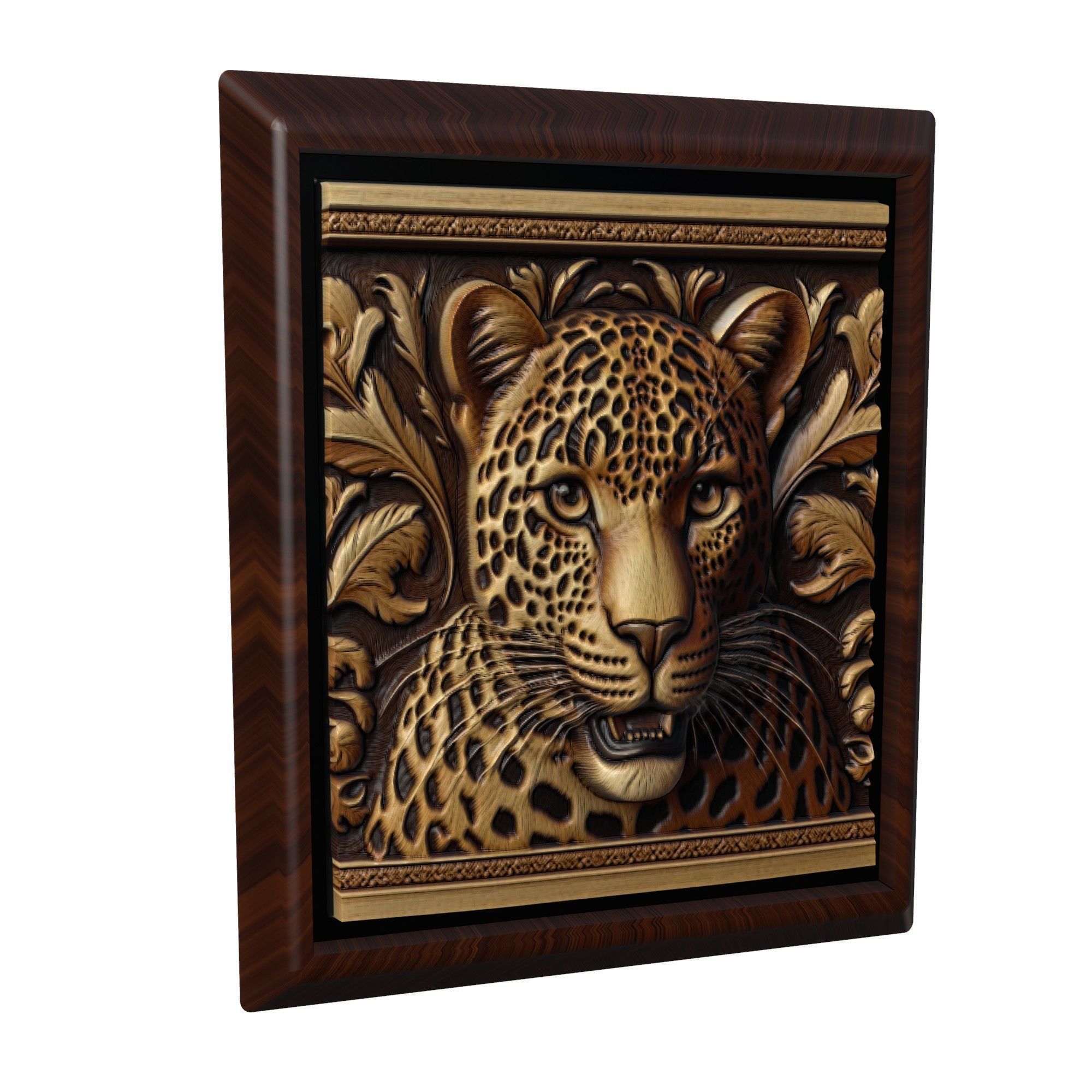 Leopard Animal 3D print model_1