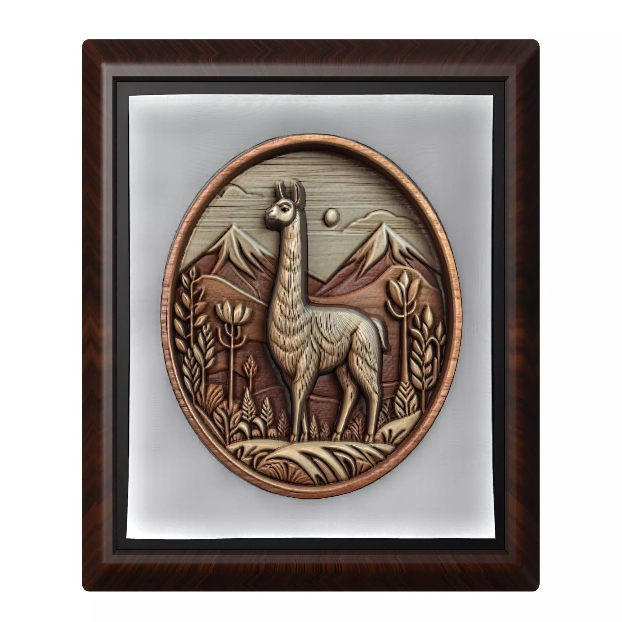 Llama Animal 3D print model
