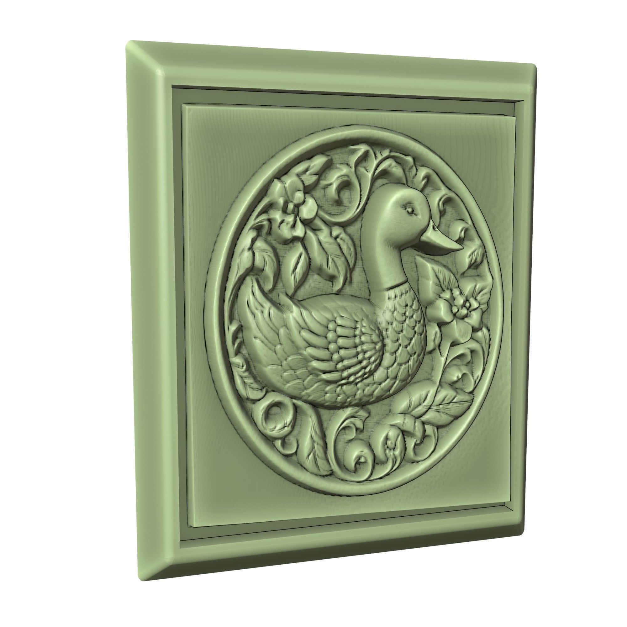 Duck Animal 3D print model_3