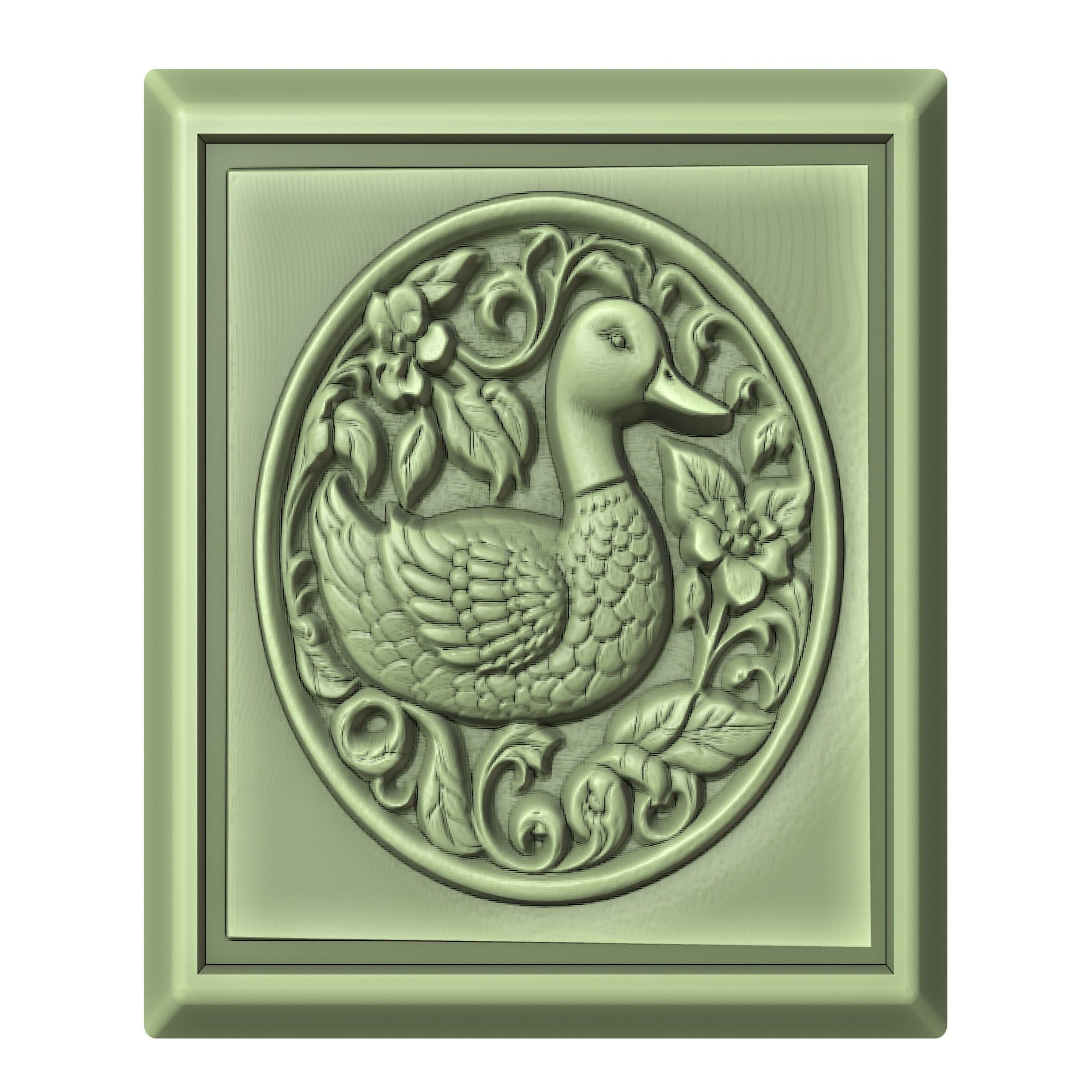 Duck Animal 3D print model_2