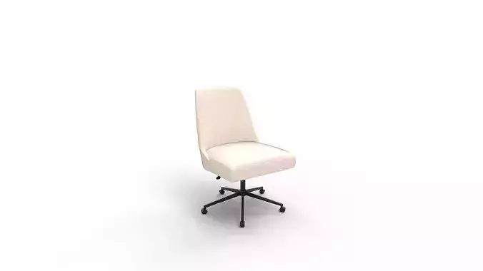 Tailored Task Chair Pearl Velvet