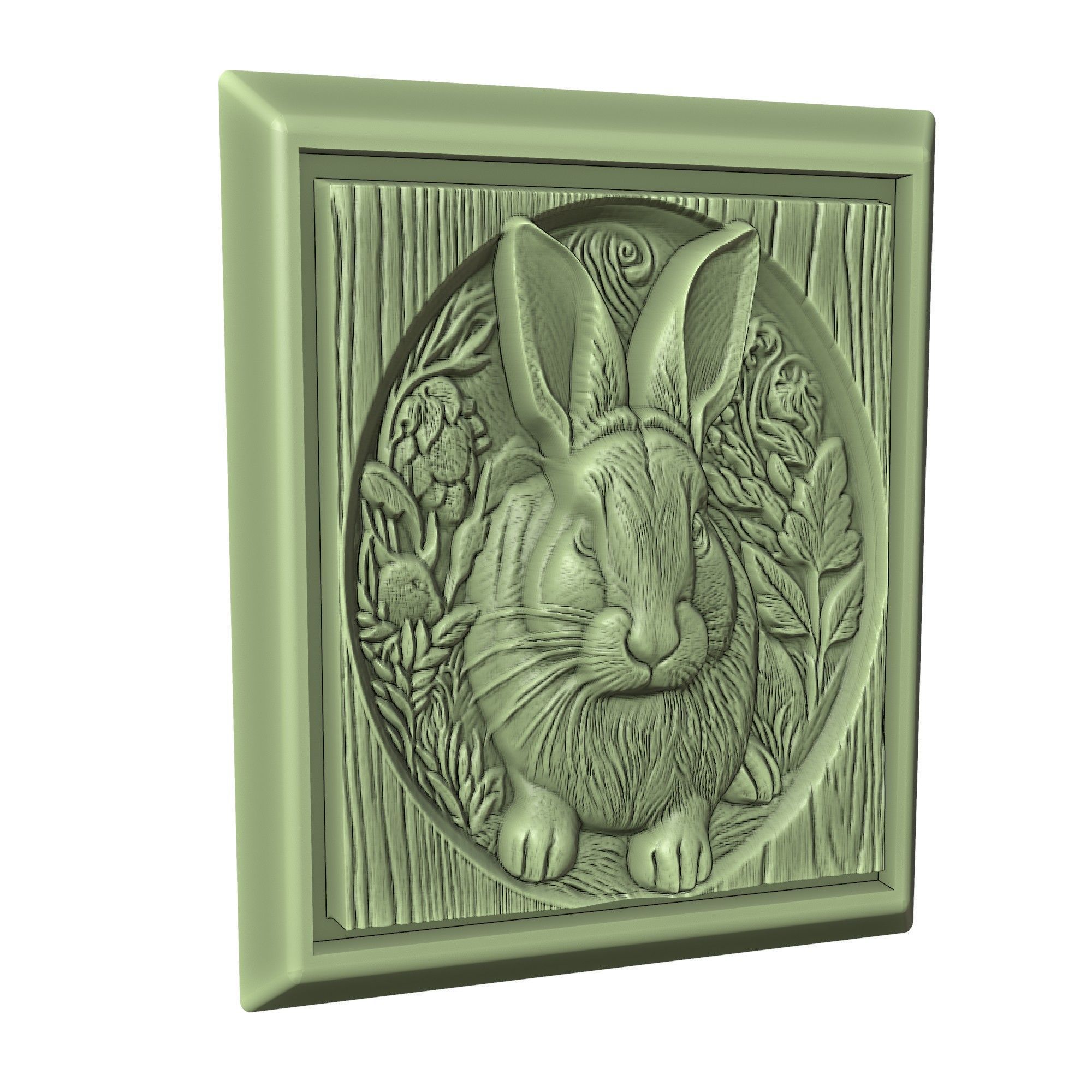 Rabbit Animal 3D print model_3
