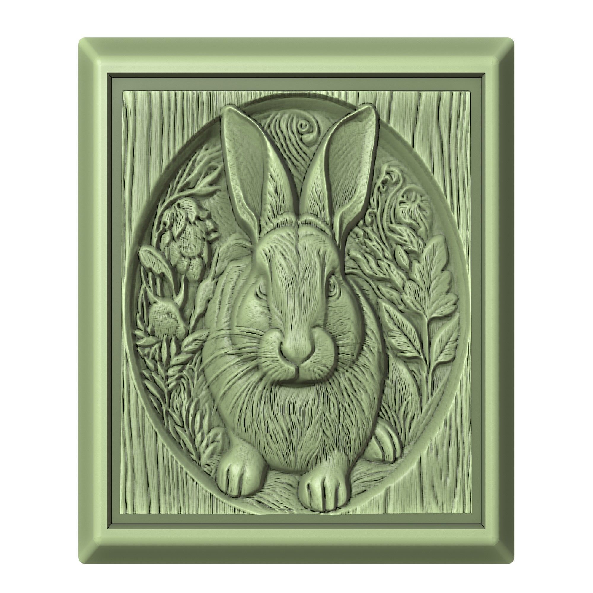 Rabbit Animal 3D print model_2