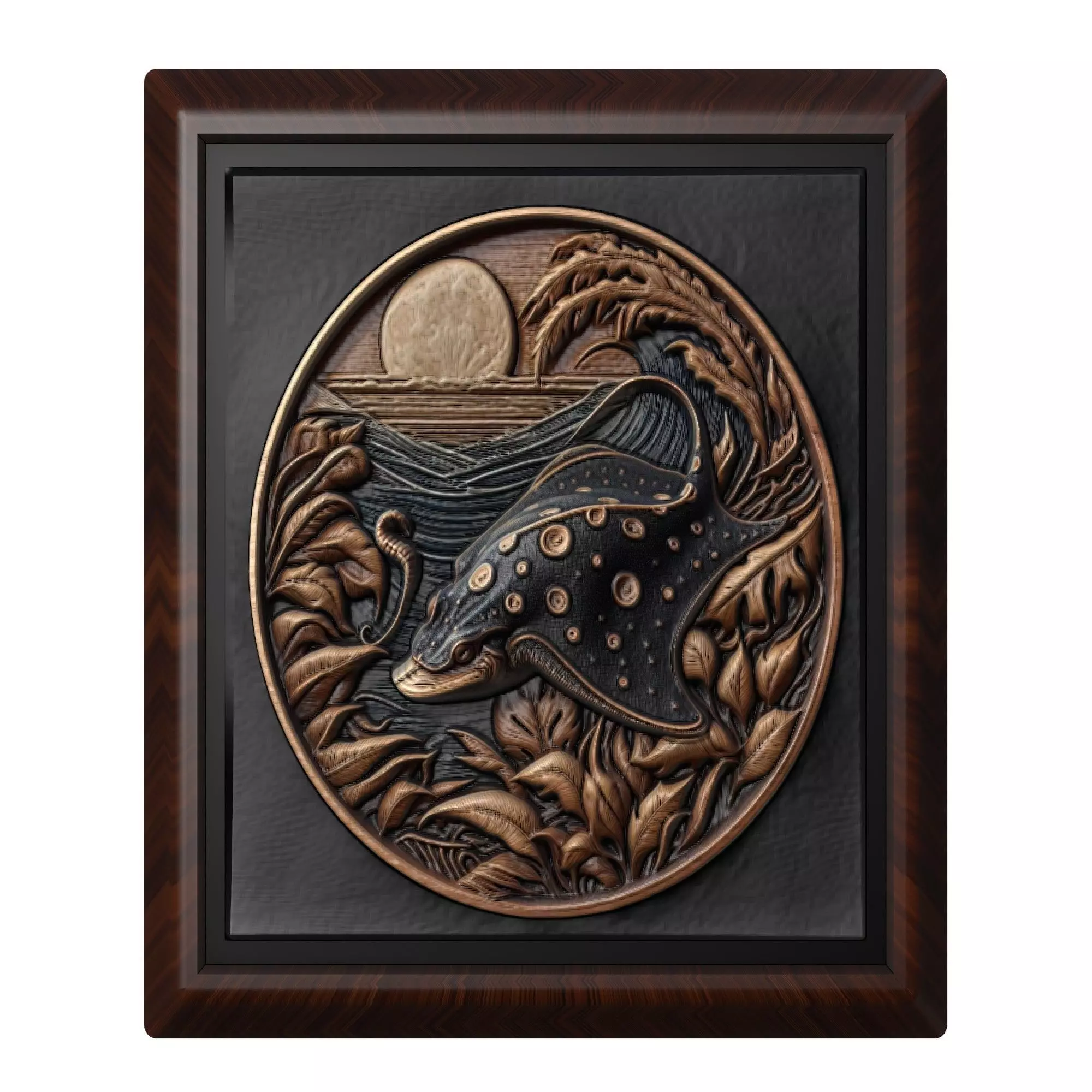 Stingray Animal 3D print model