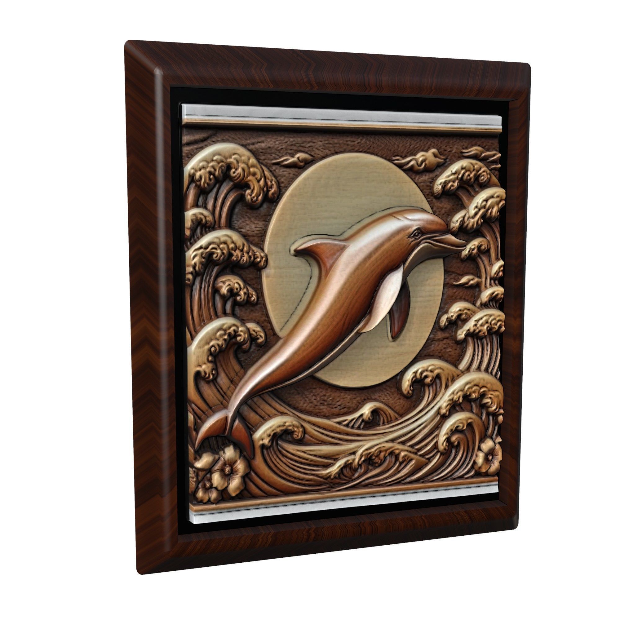 Dolphin Animal 3D print model_1