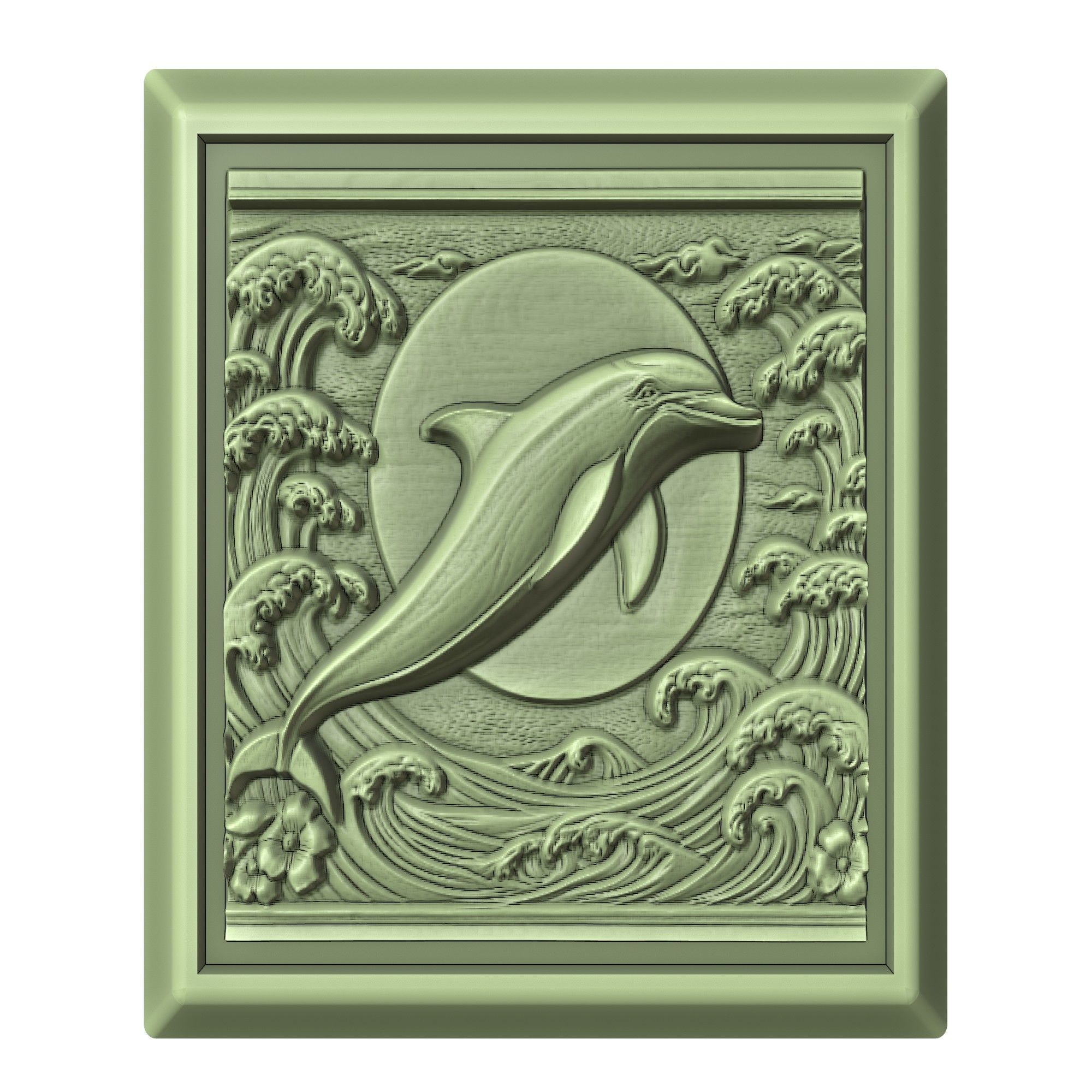 Dolphin Animal 3D print model_2