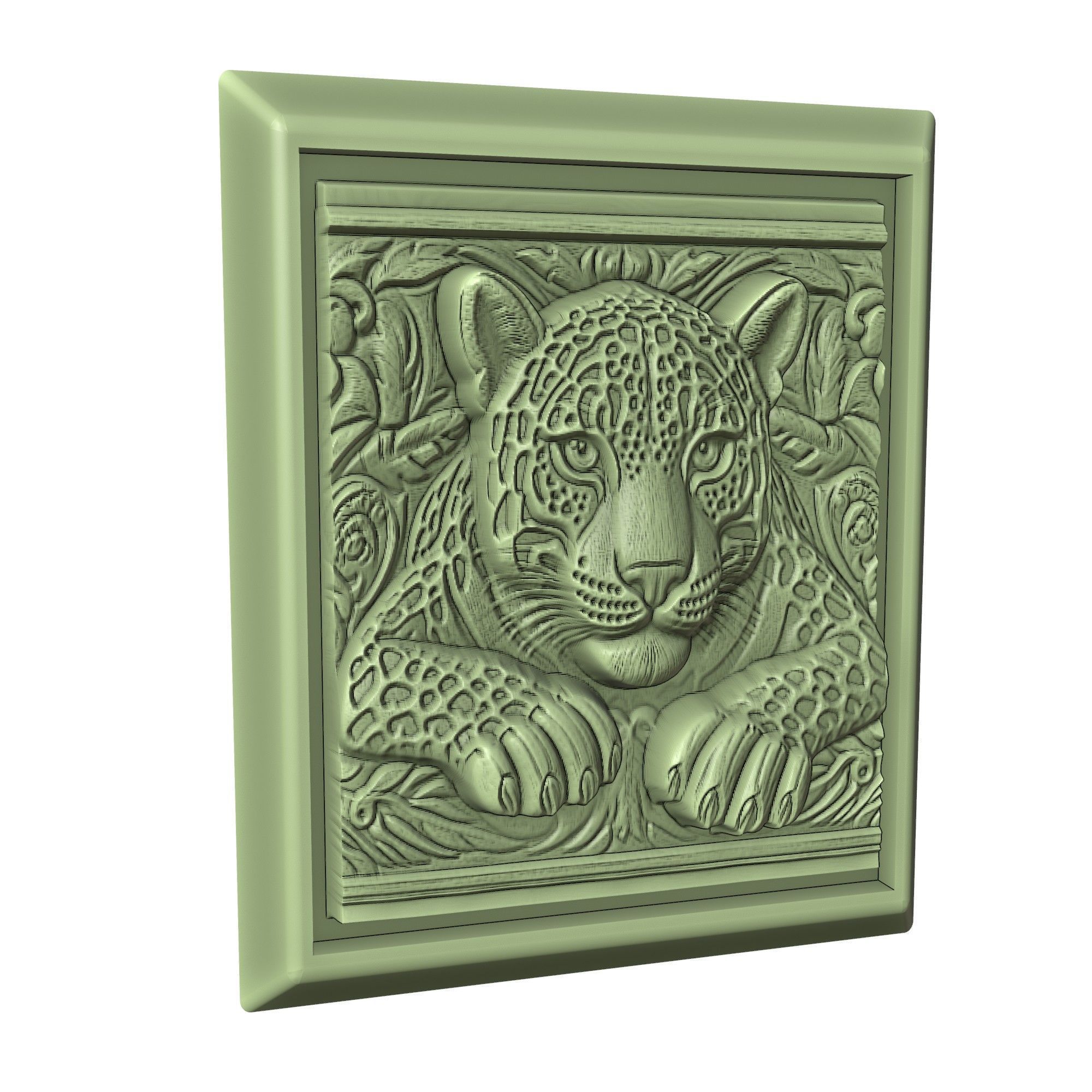 Jaguar Animal 3D print model_3