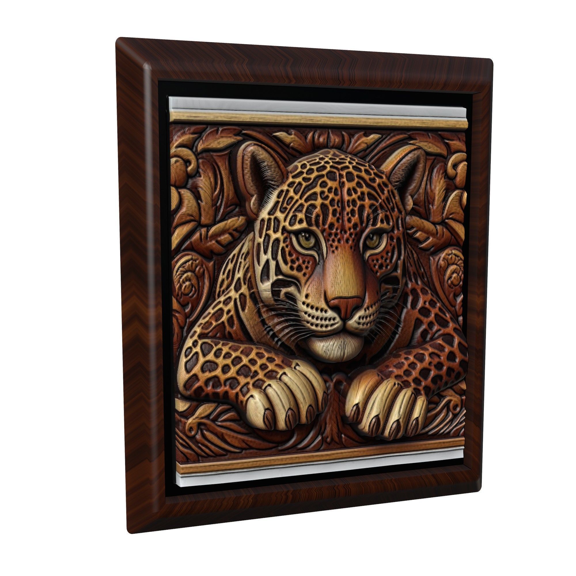 Jaguar Animal 3D print model_1