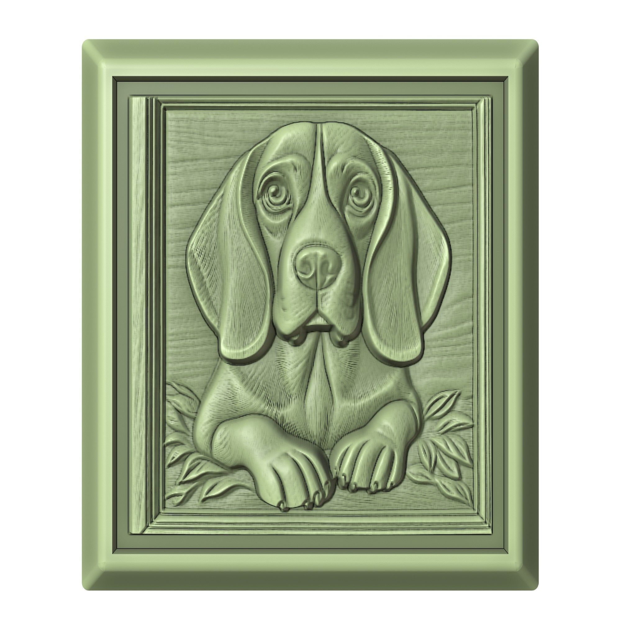 Dog Beagle Animal 3D print model_2