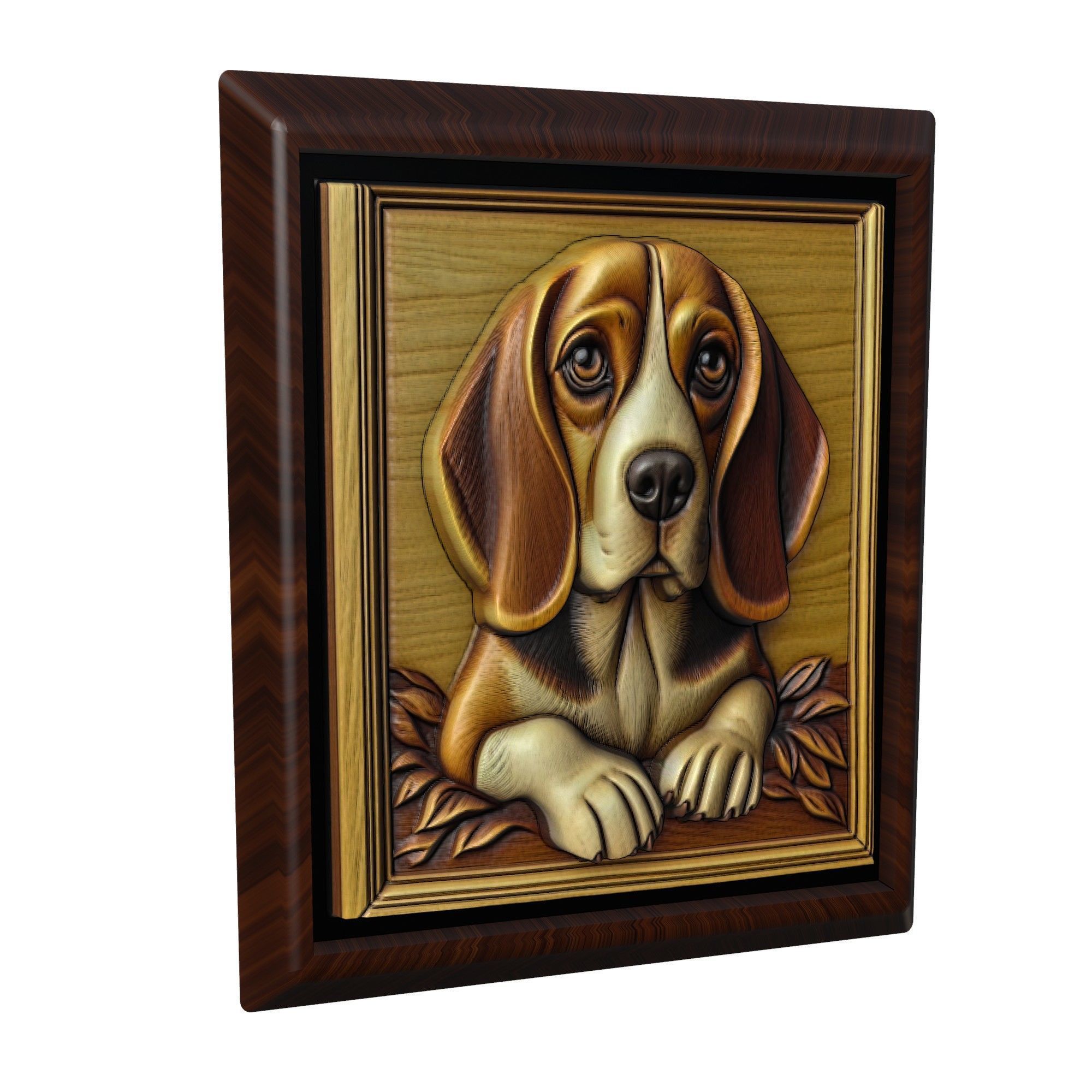 Dog Beagle Animal 3D print model_1