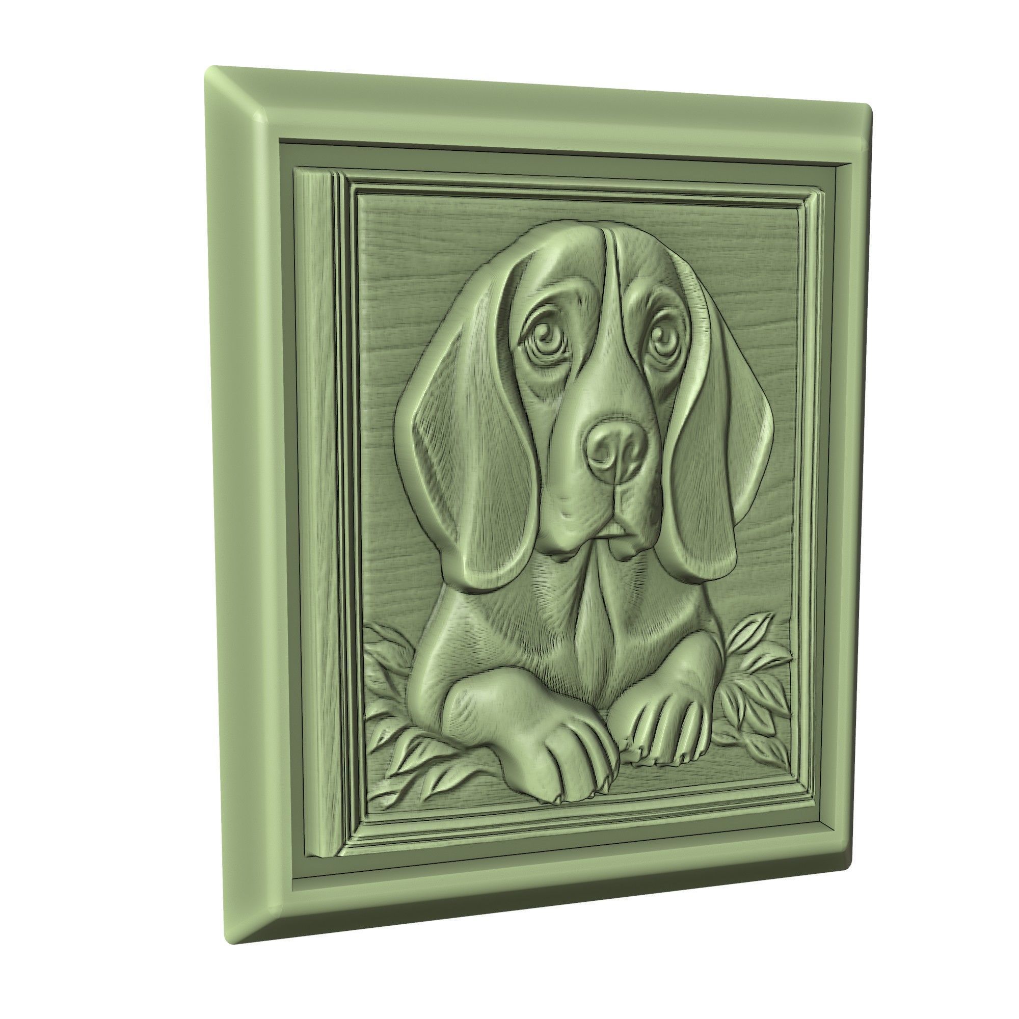 Dog Beagle Animal 3D print model_3