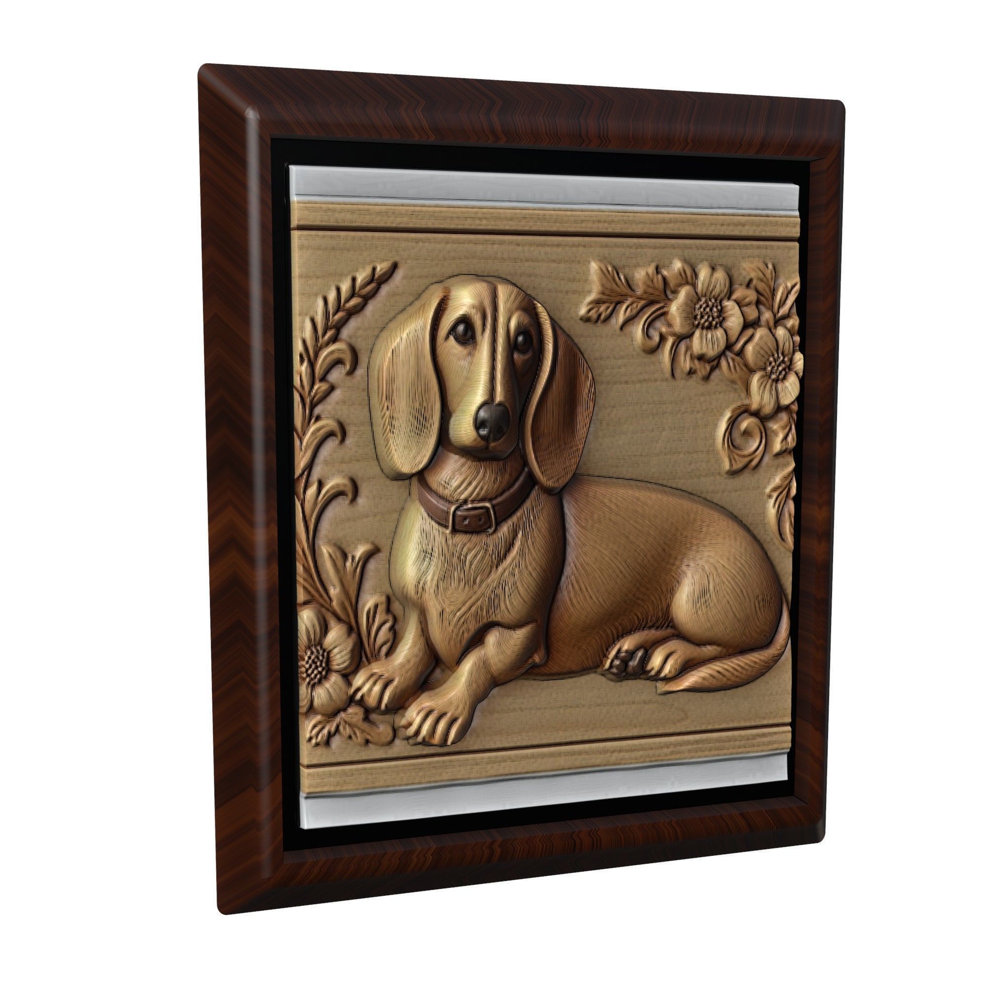 Dog Dachshund Animal 3D print model_1