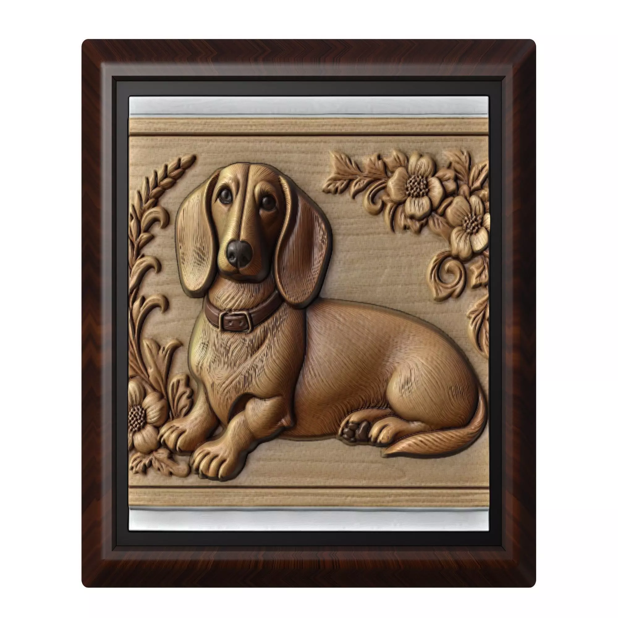 Dog Dachshund Animal 3D print model_0