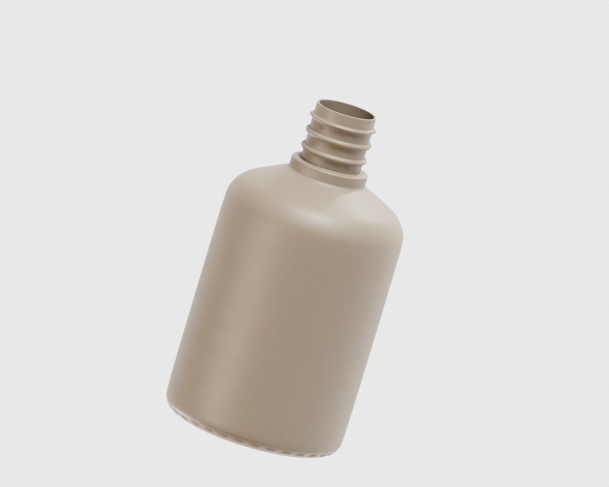 Cosmetic Bottle 02 Low-poly 3D model_3