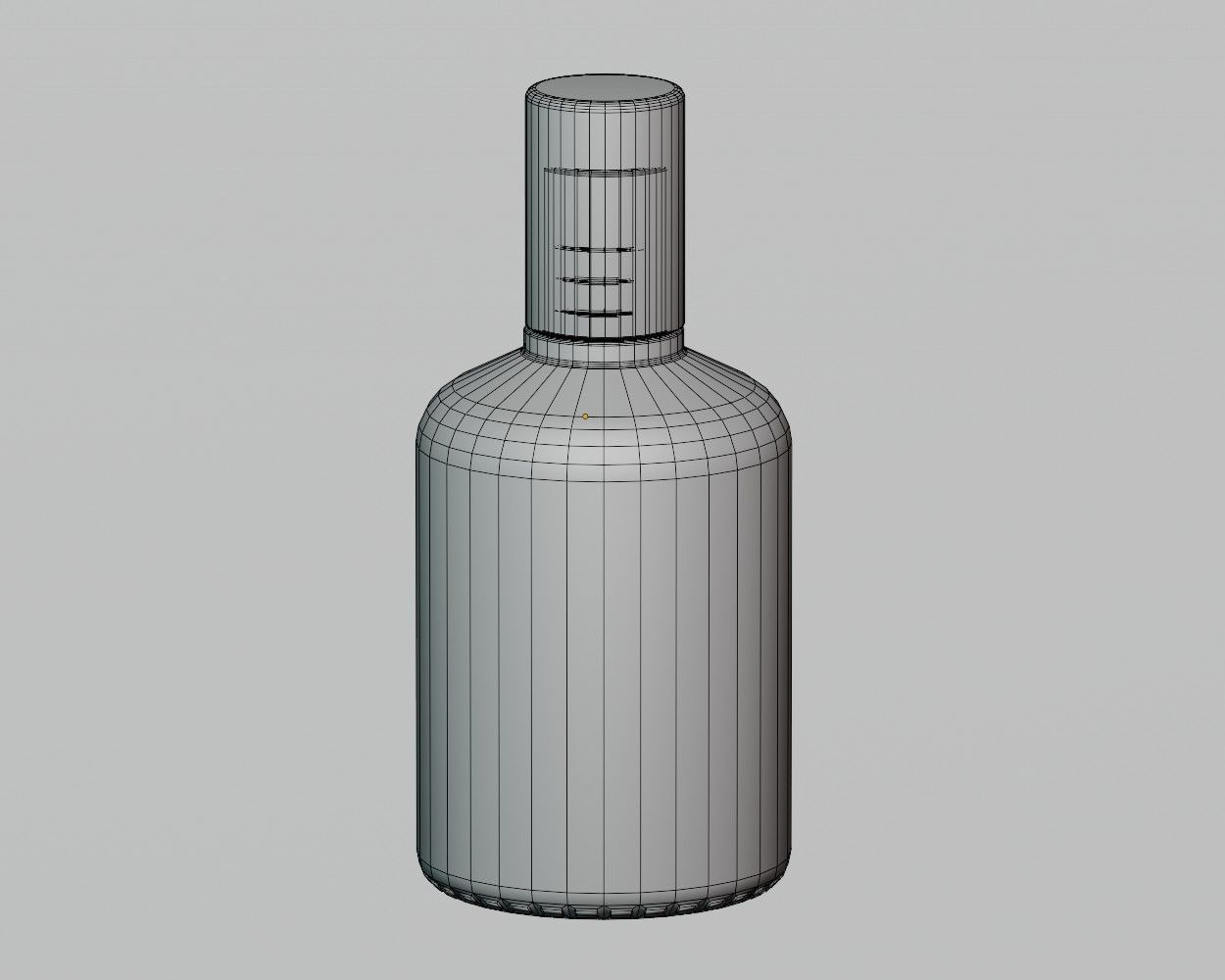 Cosmetic Bottle 02 Low-poly 3D model_6