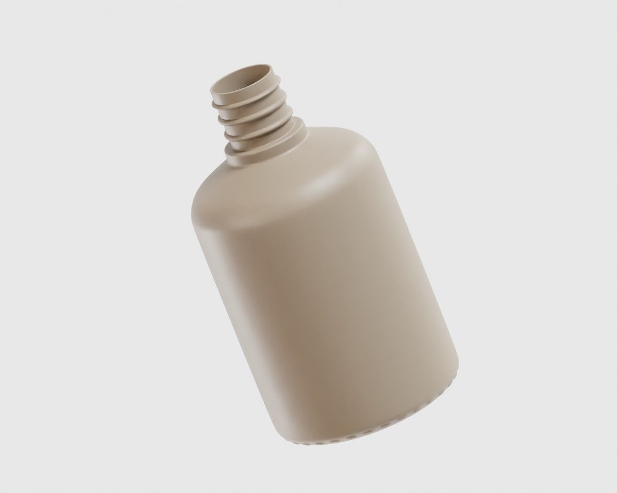 Cosmetic Bottle 02 Low-poly 3D model_5