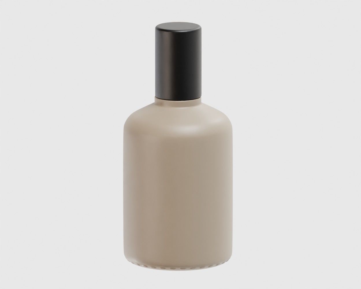 Cosmetic Bottle 02 Low-poly 3D model_1
