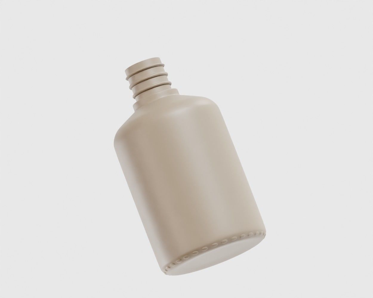 Cosmetic Bottle 02 Low-poly 3D model_4