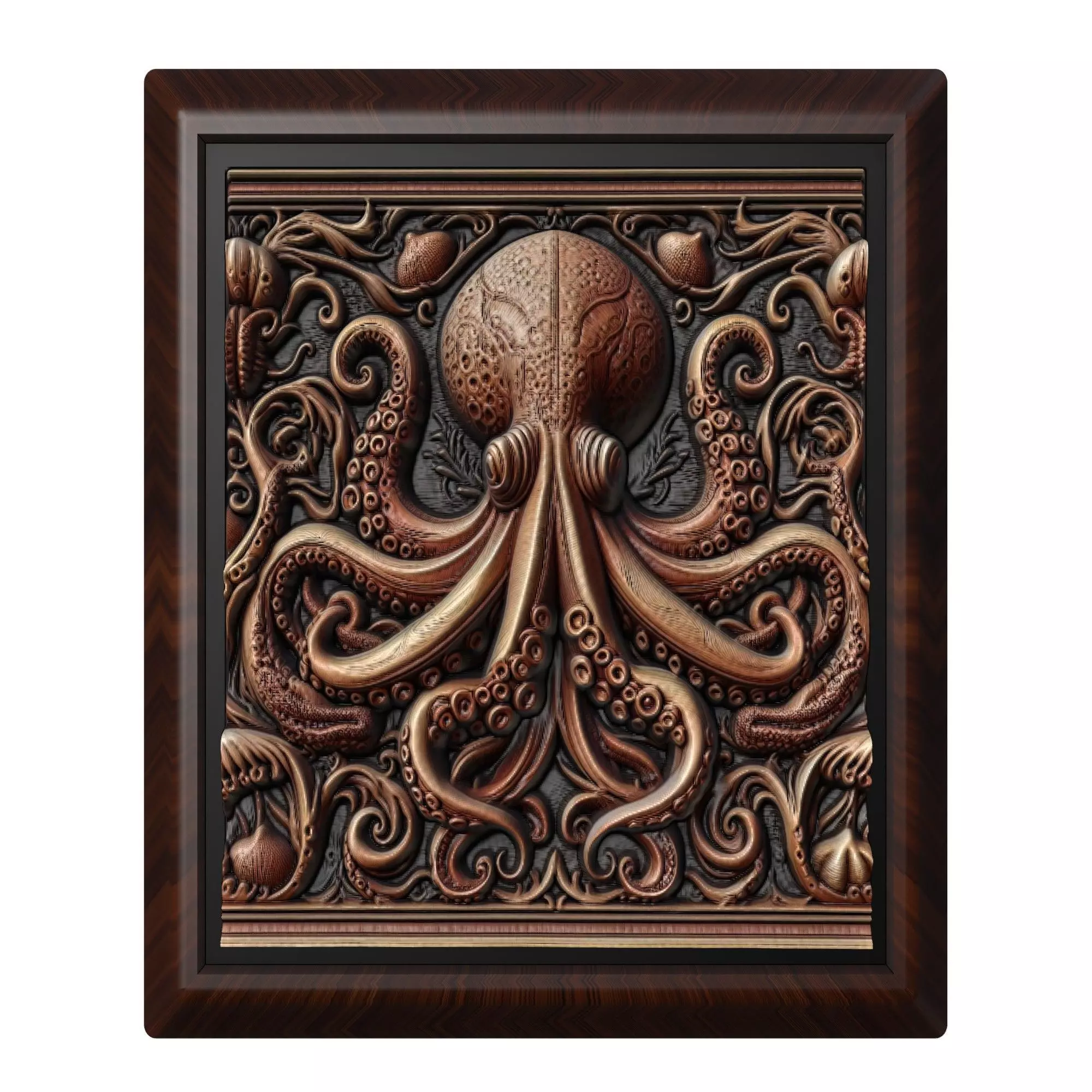 Octopus Animal 3D print model_0