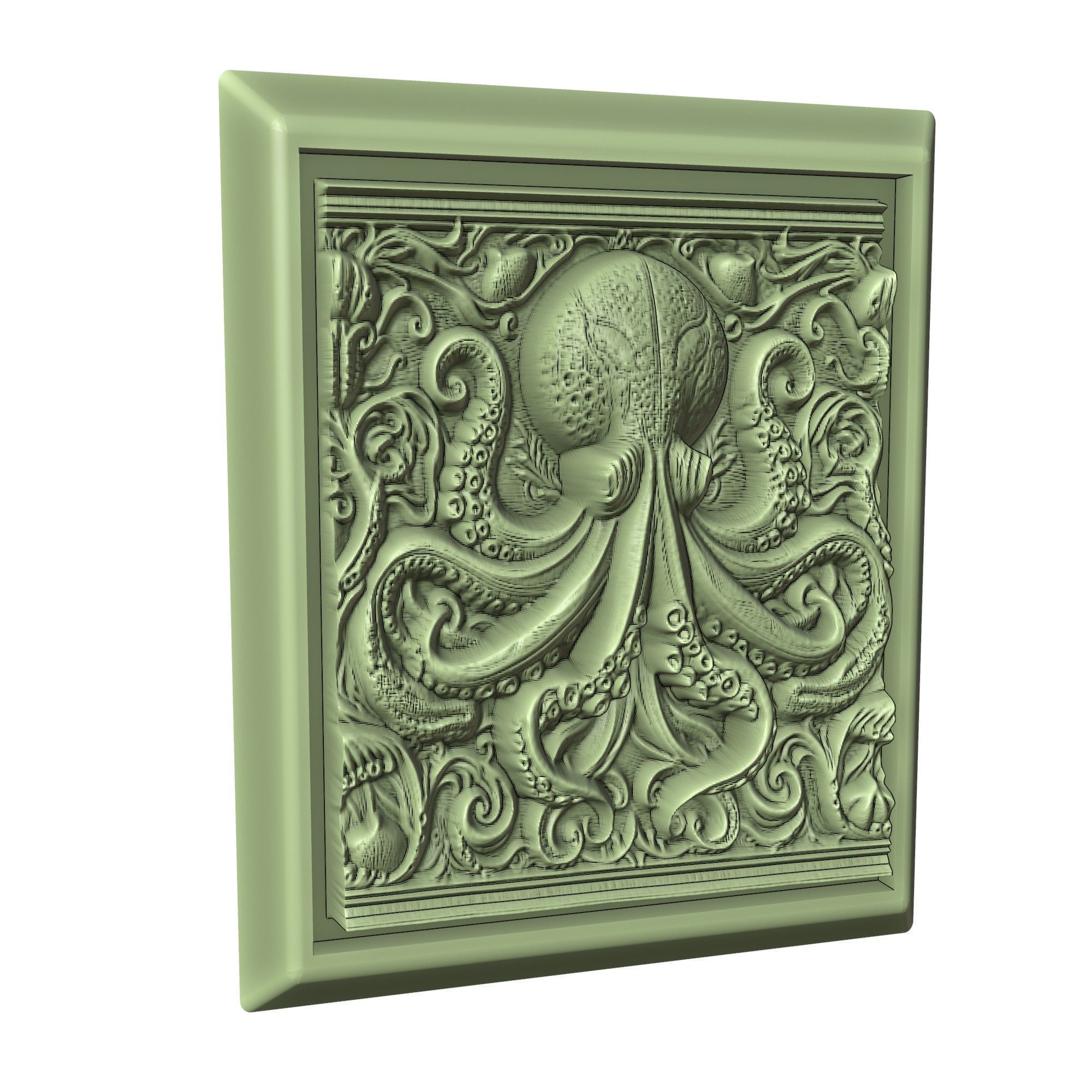 Octopus Animal 3D print model_3