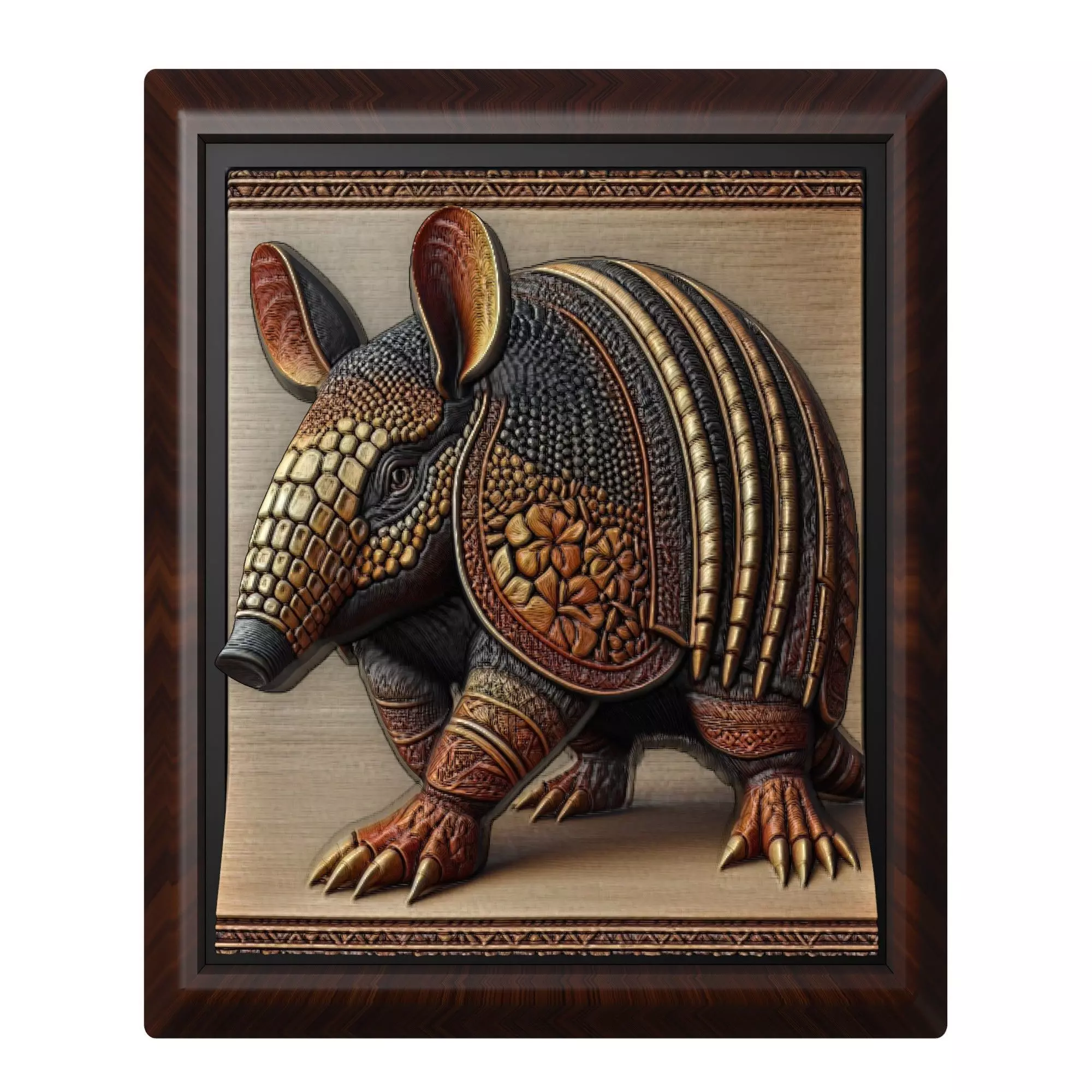 Armadillo Animal 3D print model