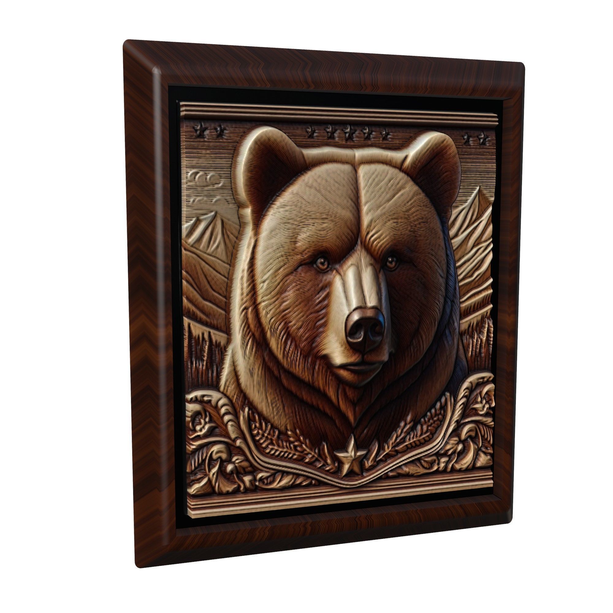 Bear Animal 3D print model_1