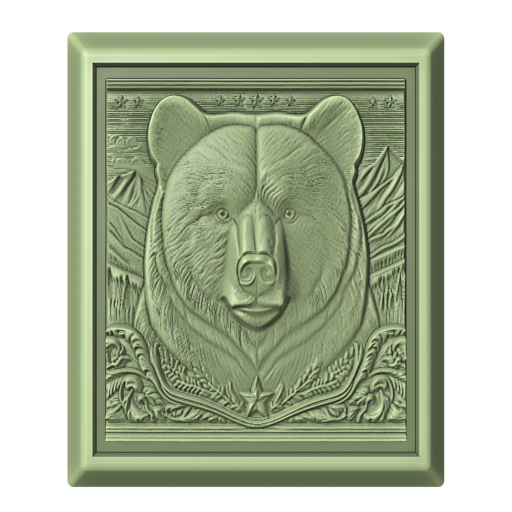 Bear Animal 3D print model_2